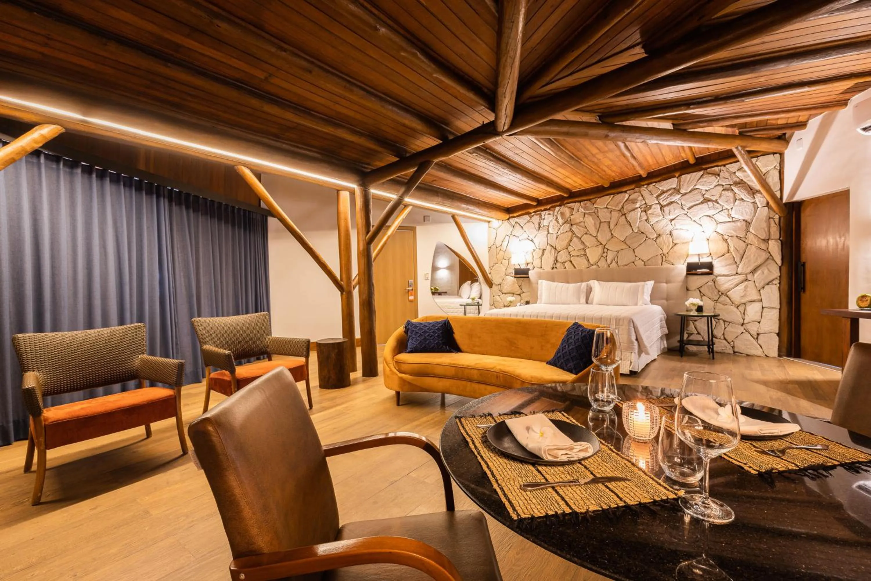 Photo of the whole room in Aruanã Eco Praia Hotel