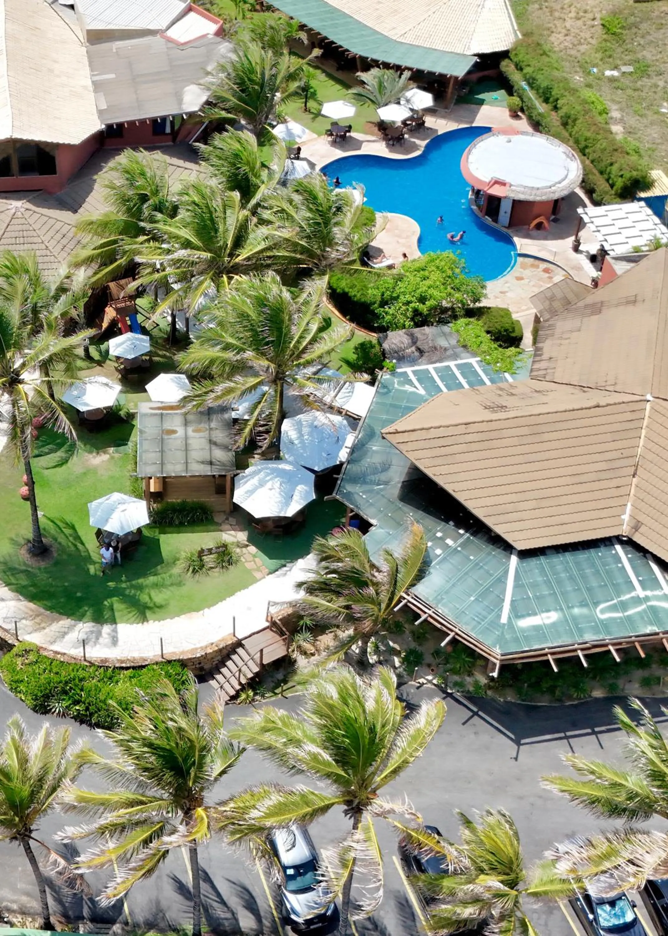 Property building in Aruanã Eco Praia Hotel