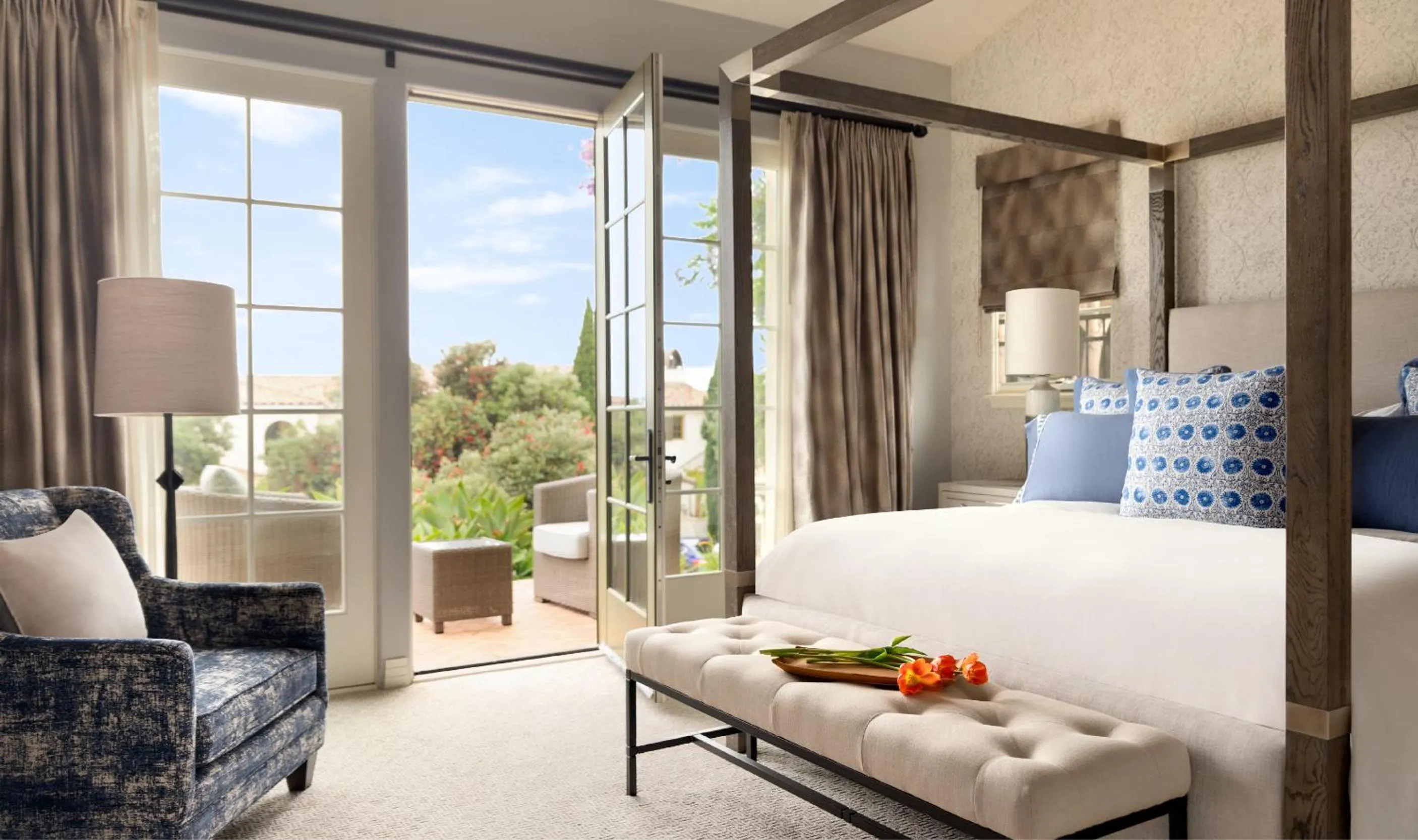 Bed in Terranea Resort