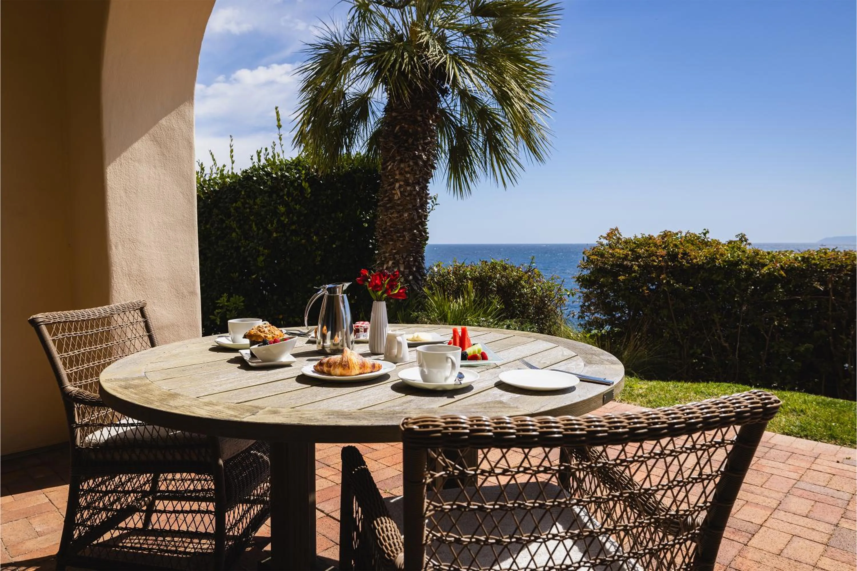 Patio in Terranea Resort