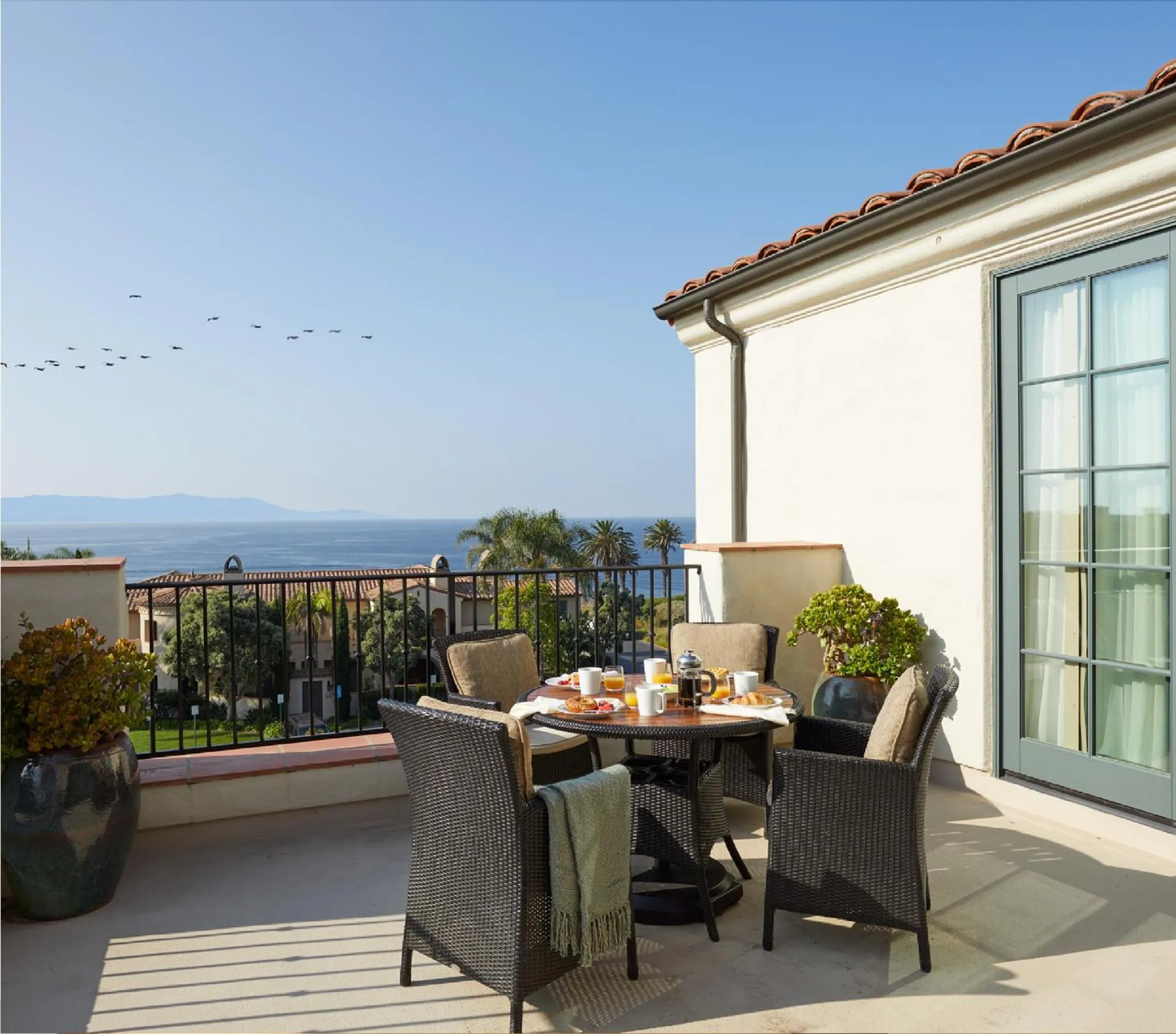 Patio in Terranea Resort