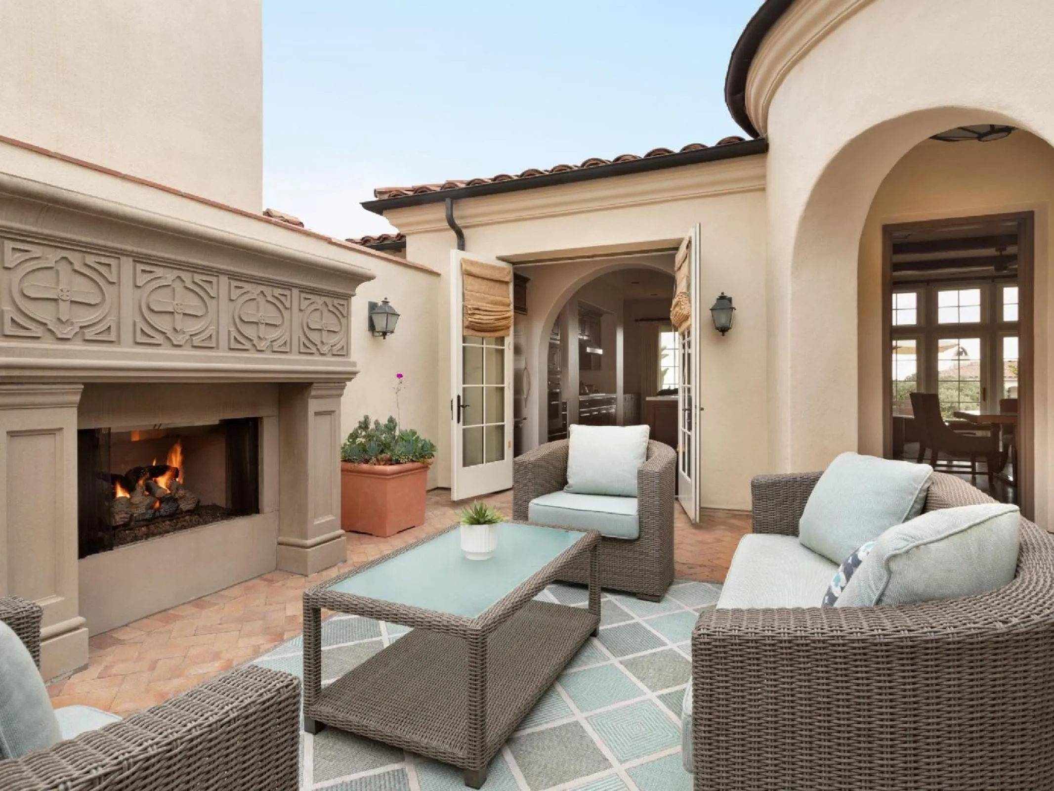 Patio in Terranea Resort