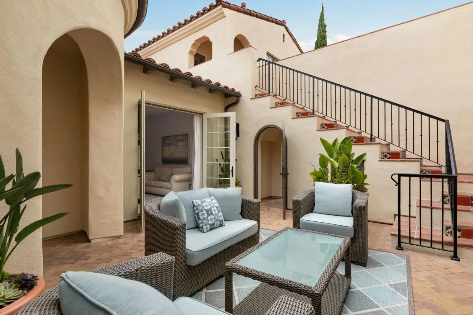 Patio in Terranea Resort