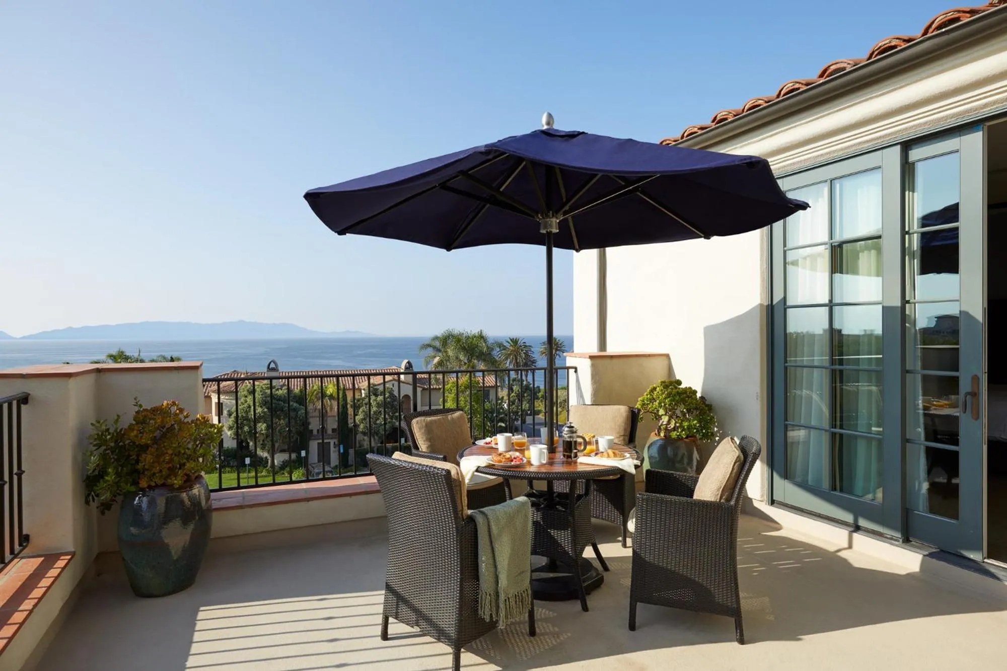 Patio in Terranea Resort