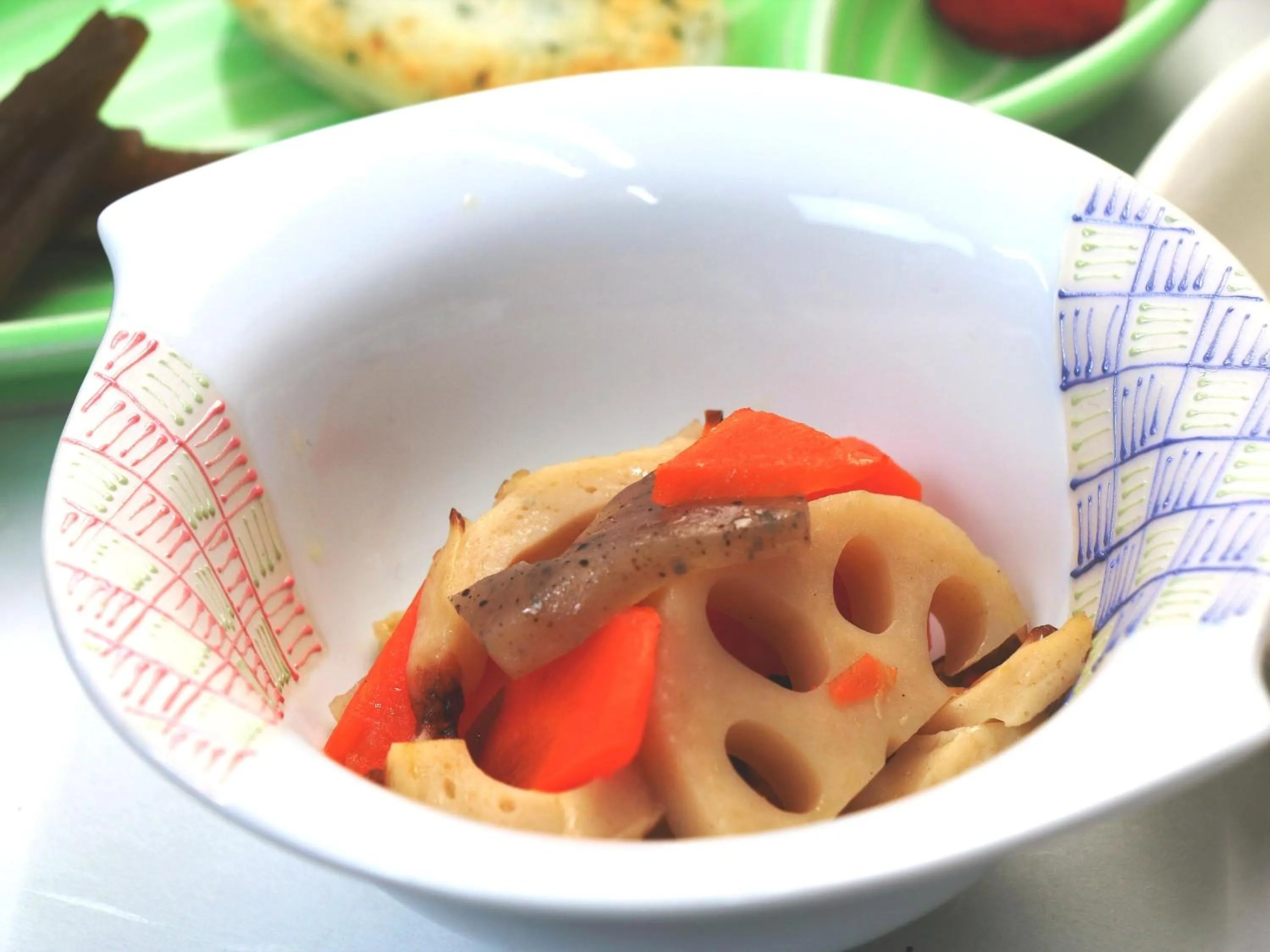 Asian breakfast in Nanakuraso