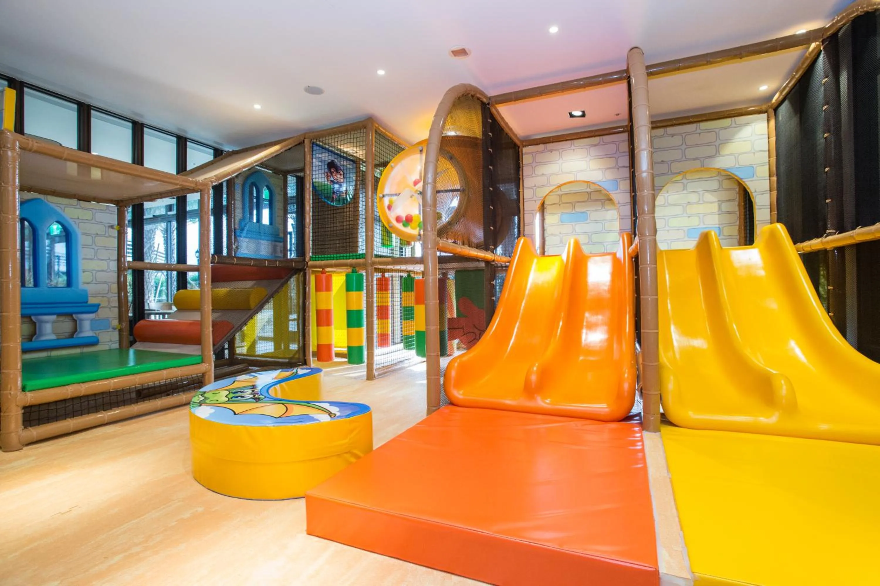 Children play ground in Cuncyue Hot Spring Resort