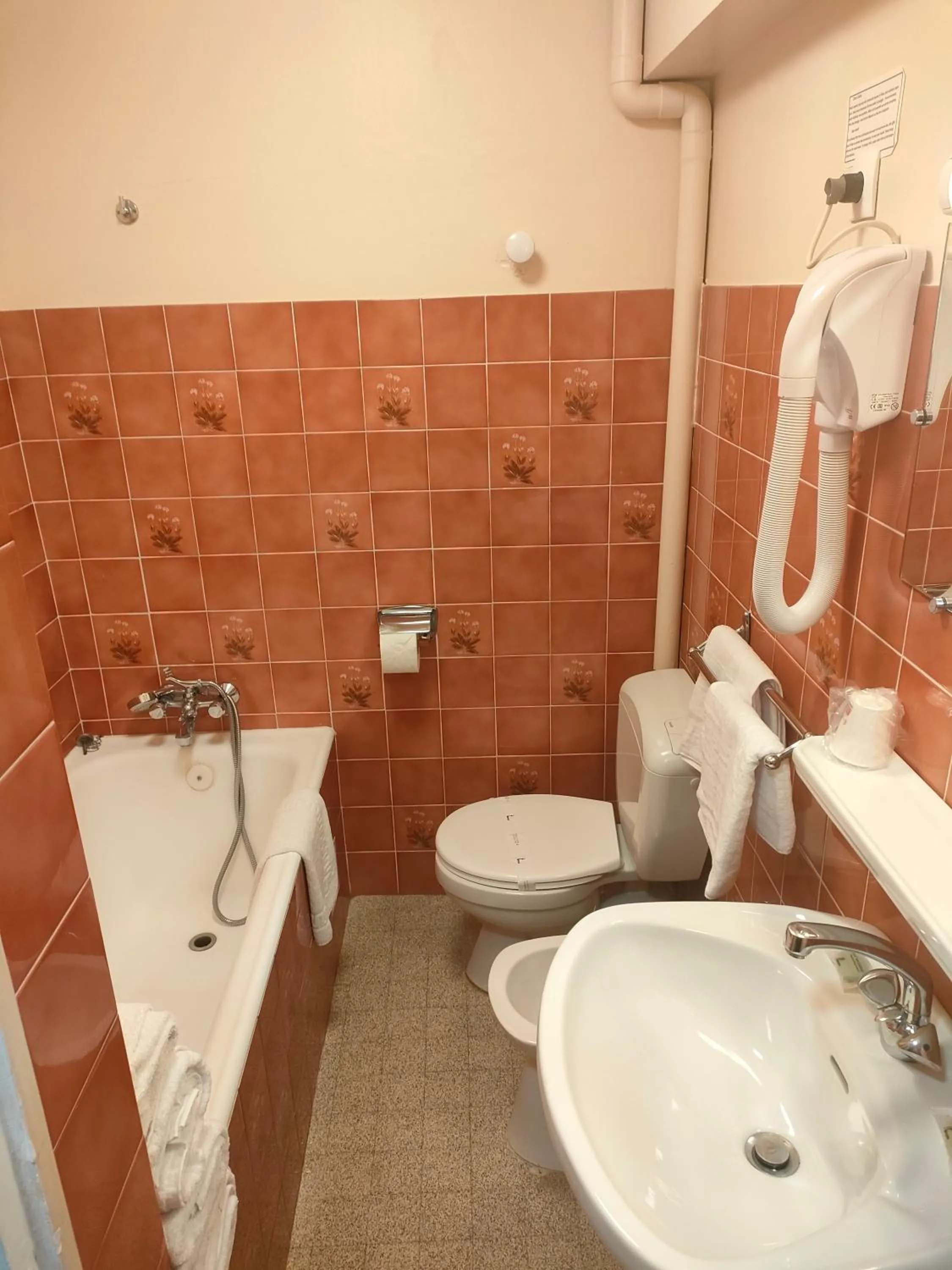 Toilet in Hôtel Chastellares