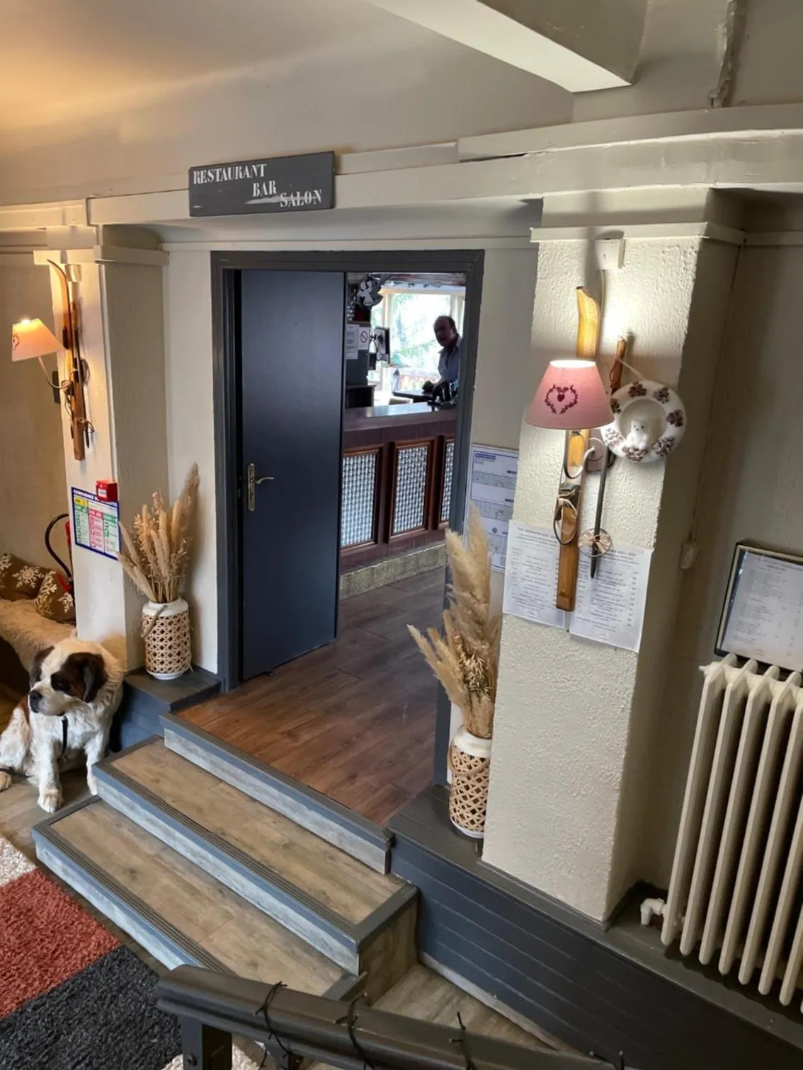 Lobby or reception in Hôtel Chastellares