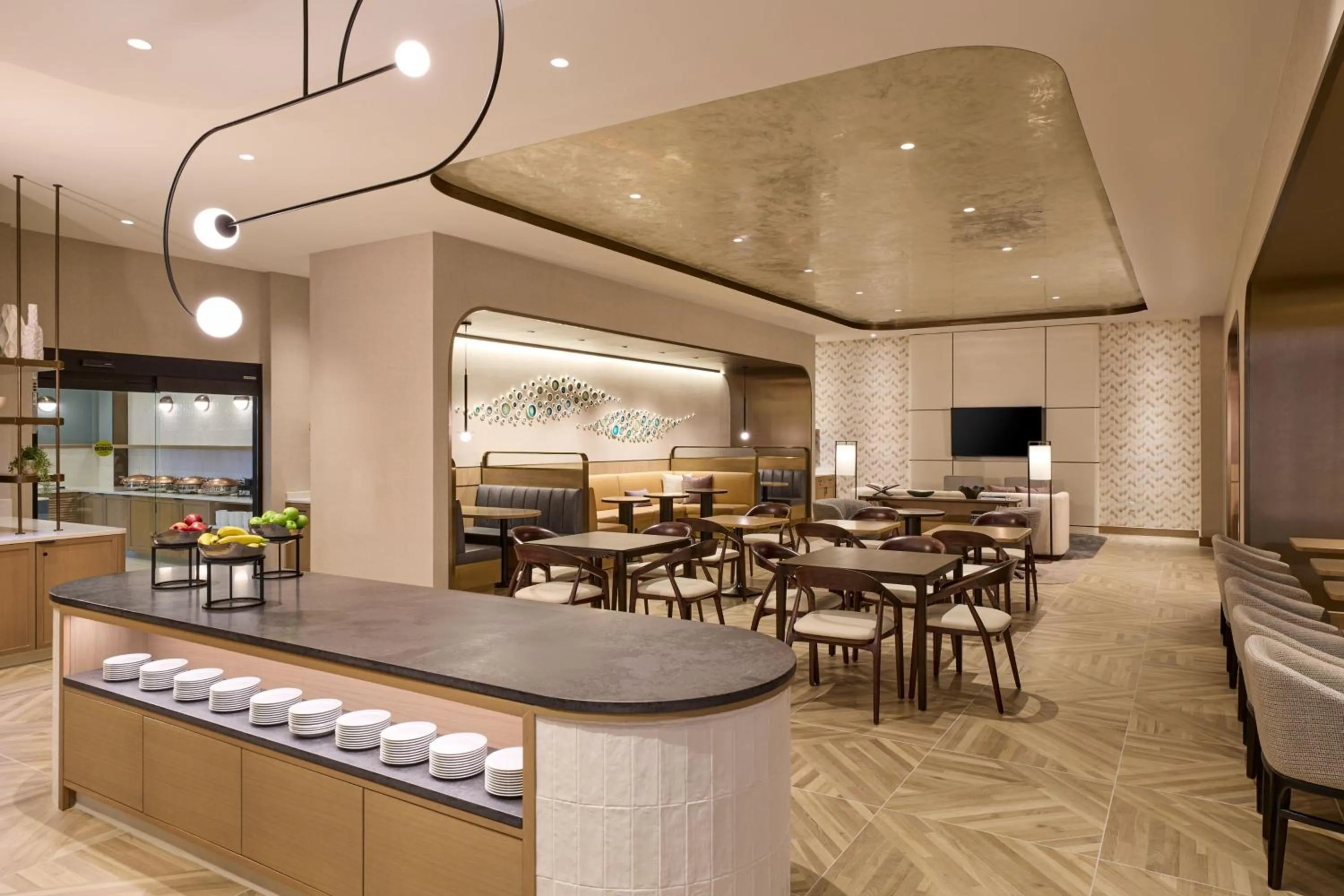 Lounge or bar in Marriott Long Beach Downtown