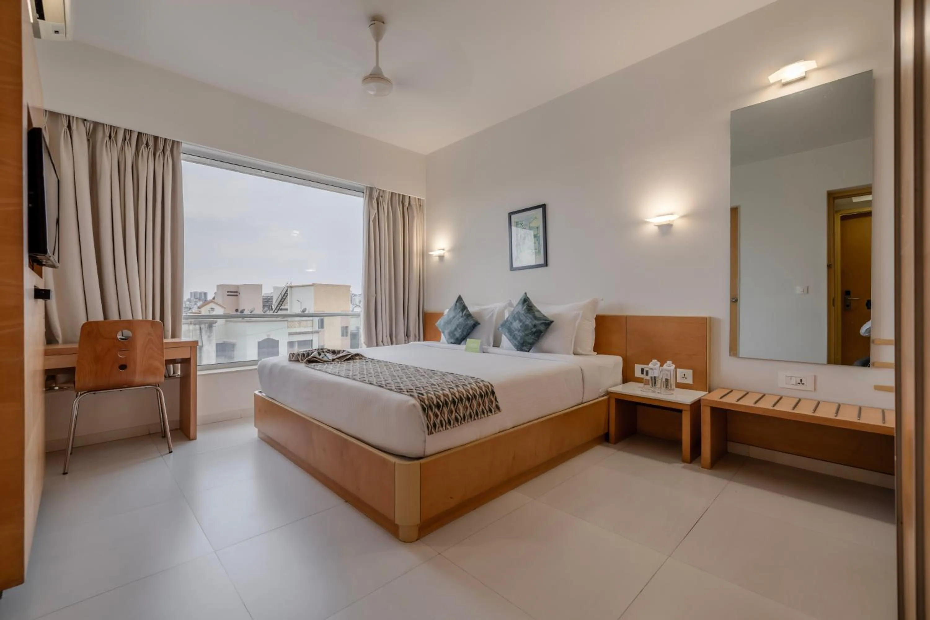 Bedroom, Bed in Quality Inn Patria Suites, Rajkot