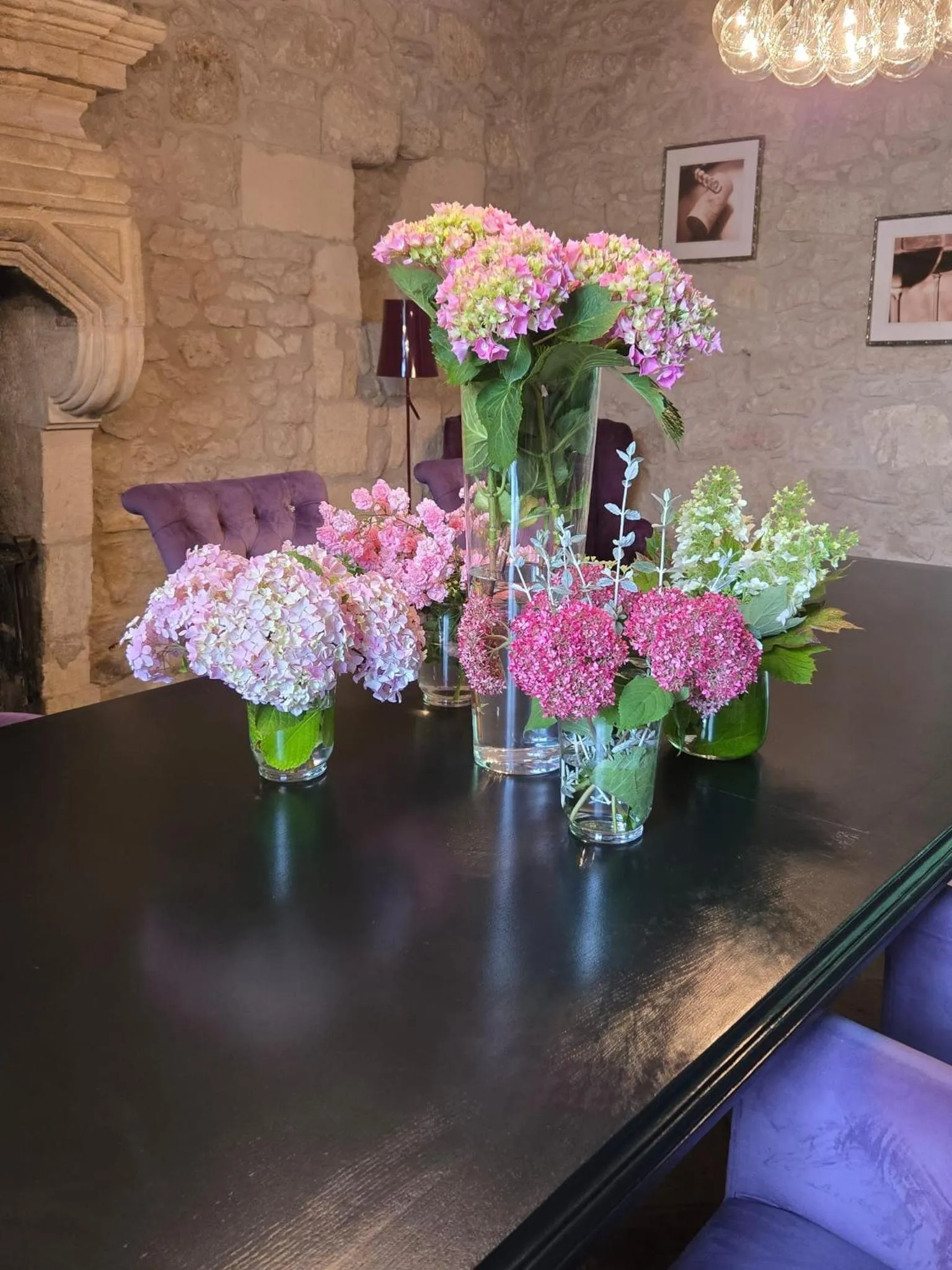 Dining area in Château de Courtebotte