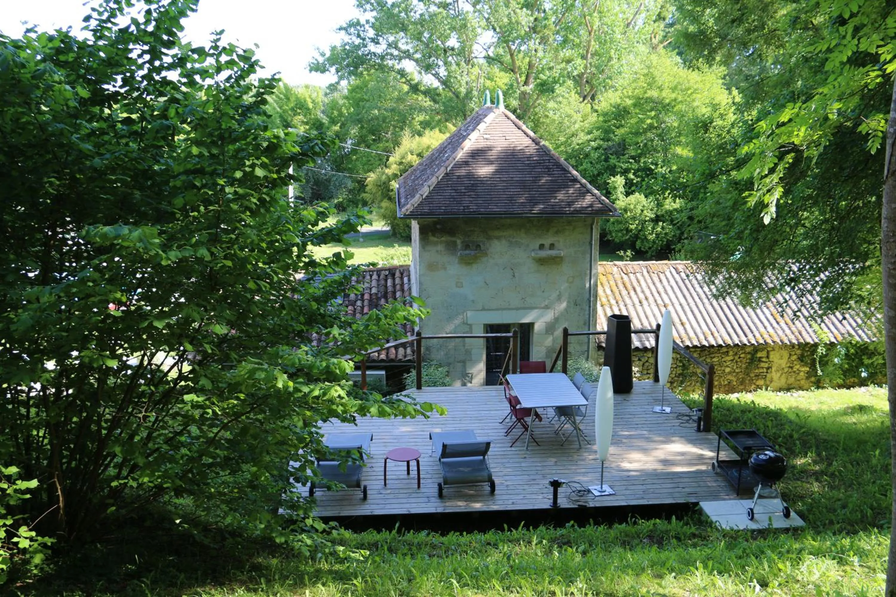 Patio in Château de Courtebotte