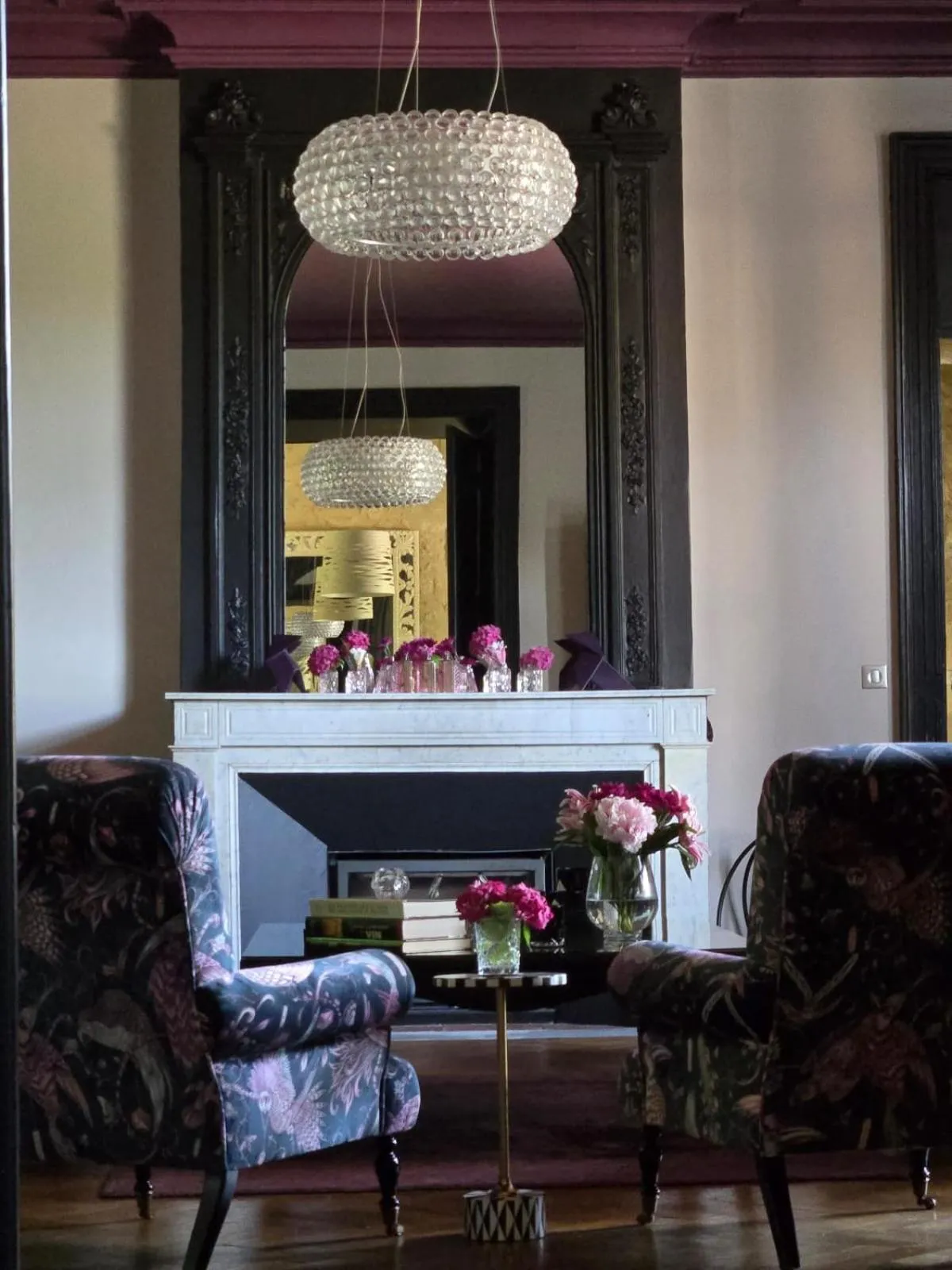 Living room in Château de Courtebotte