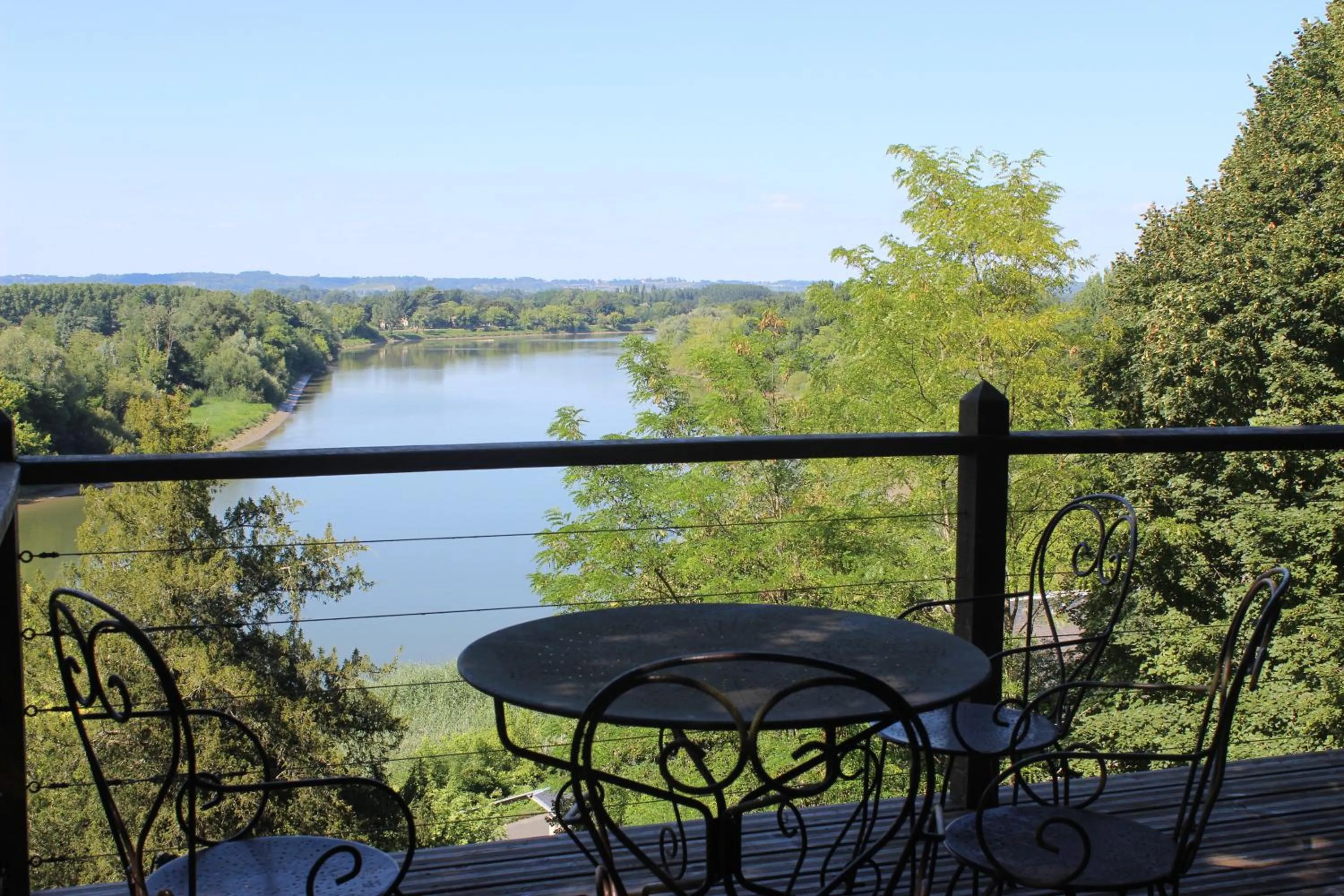View (from property/room) in Château de Courtebotte