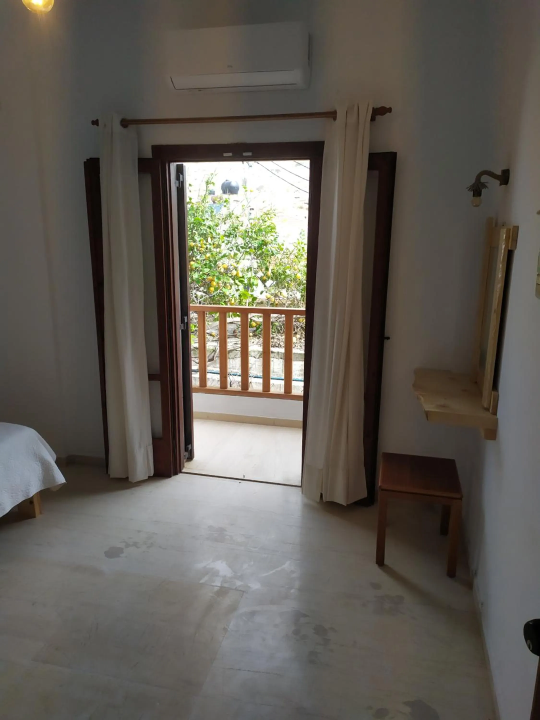 View (from property/room), Bed in Hotel Sofia