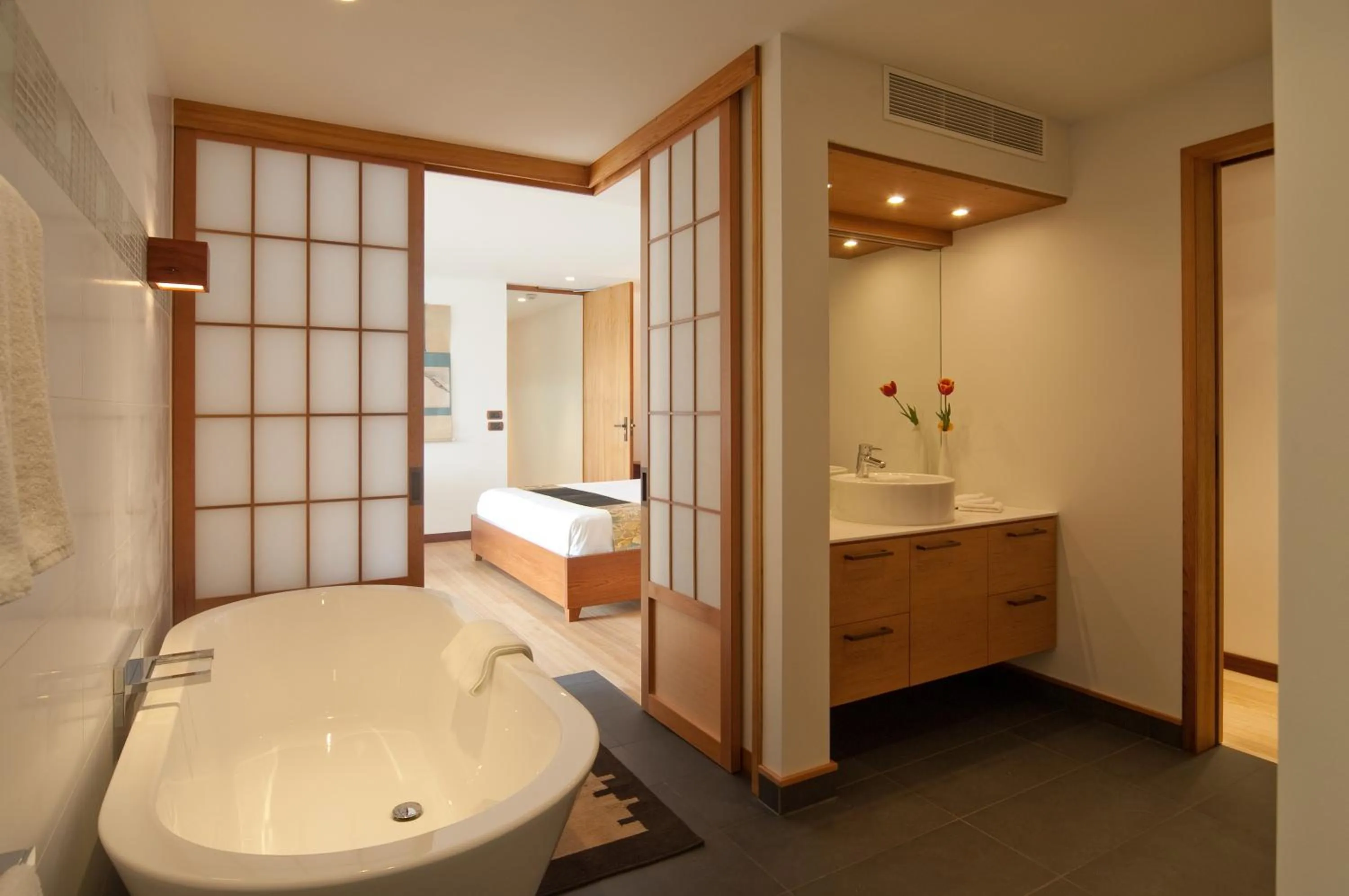 Bathroom in Split Apple Retreat