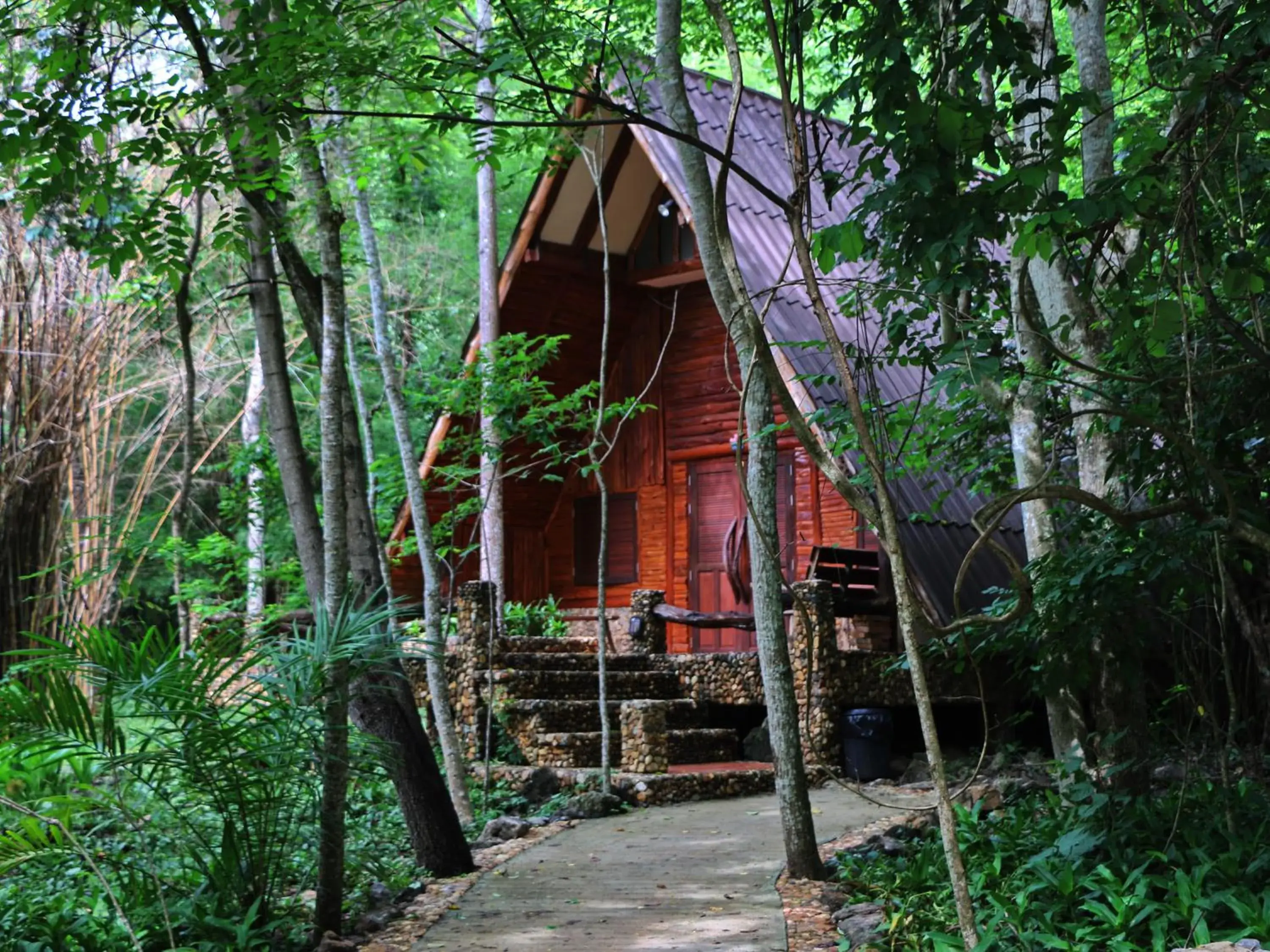 Single Room with Balcony in Baan Maka Nature Lodge Single Room with Balcony in Baan Maka Nature Lodge