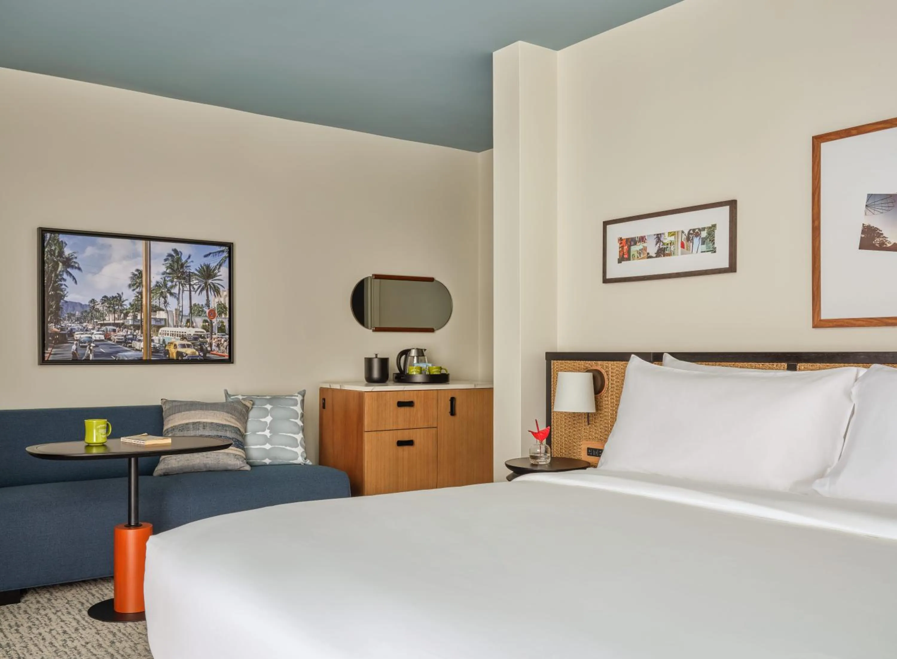 Bedroom, Bed in Romer House Waikiki