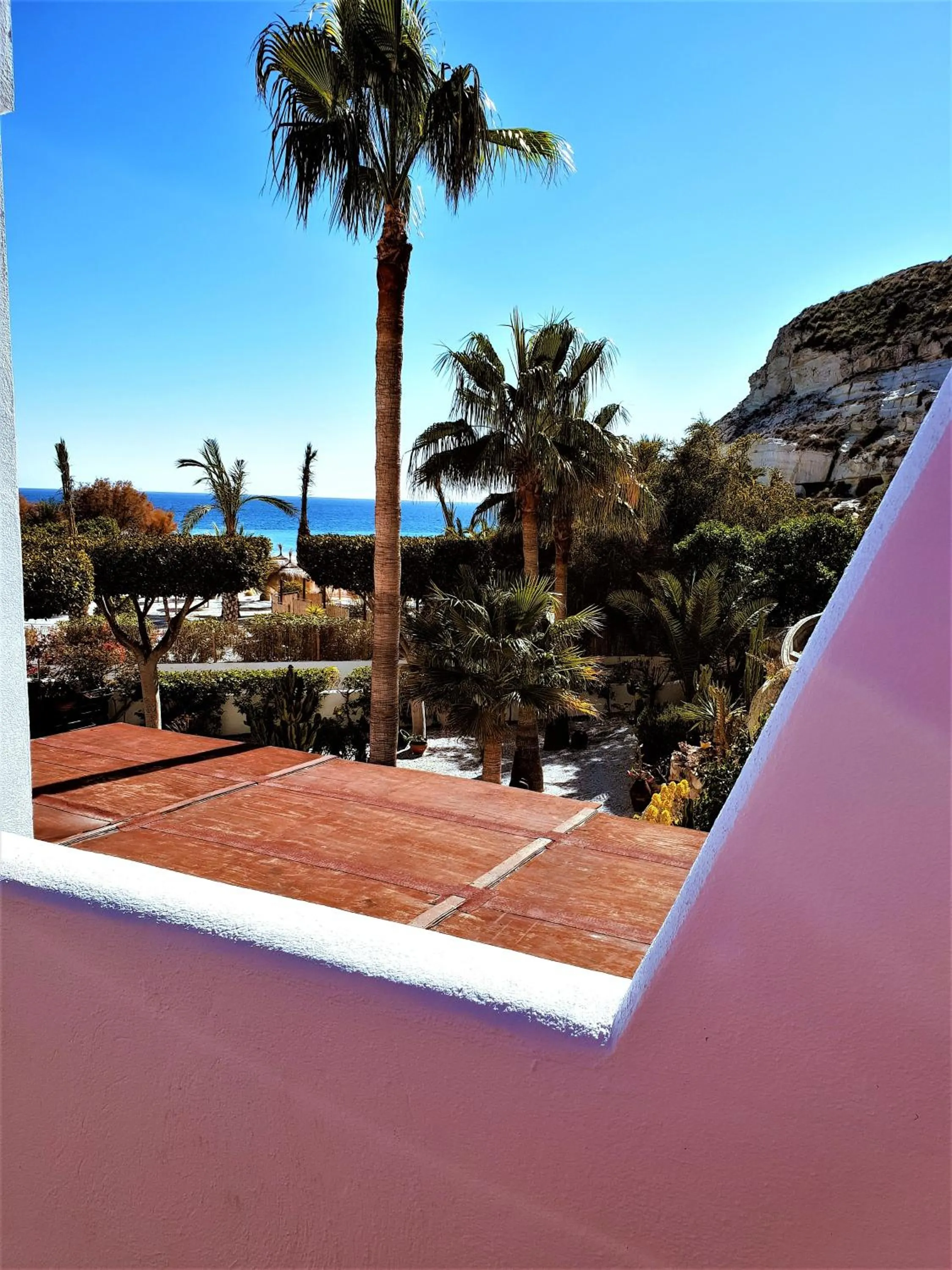 Garden view in Hotel las Calas