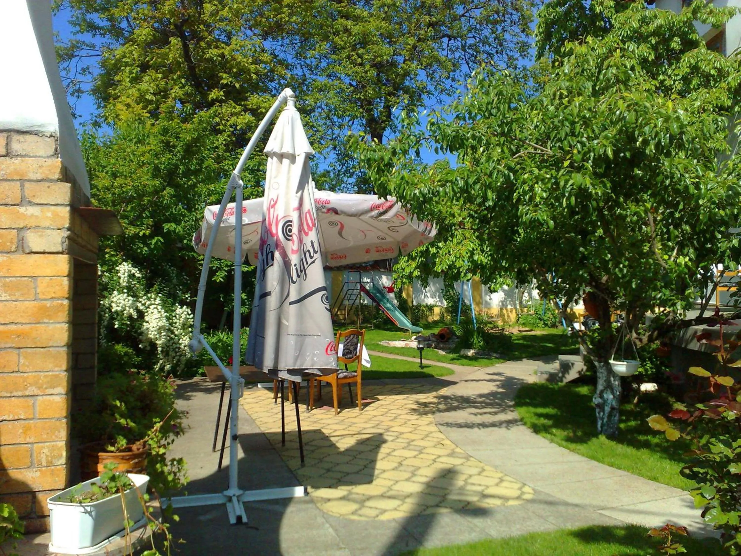 Garden in Family Hotel Sonata