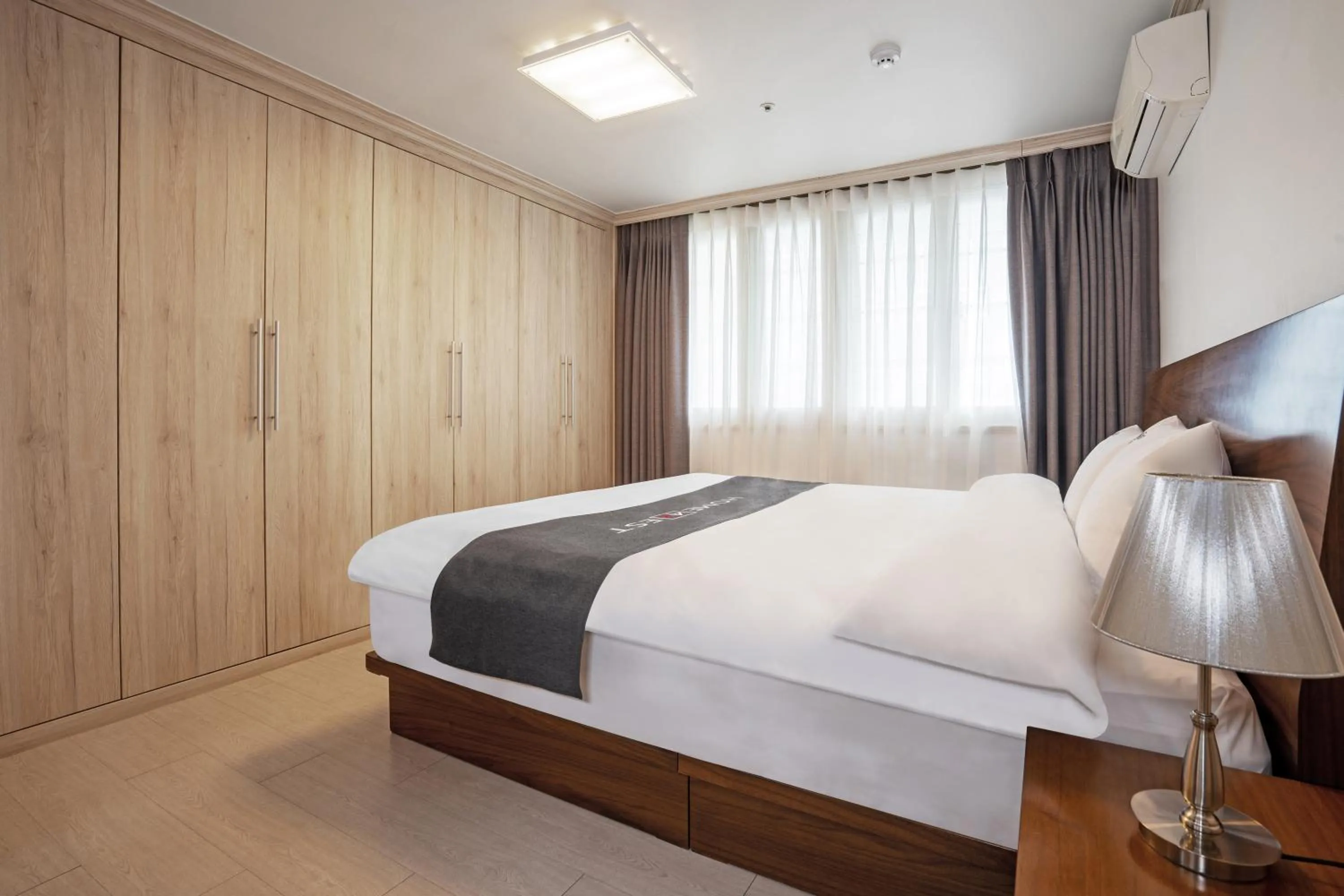 Bed in Home Fourest Resort Geoje