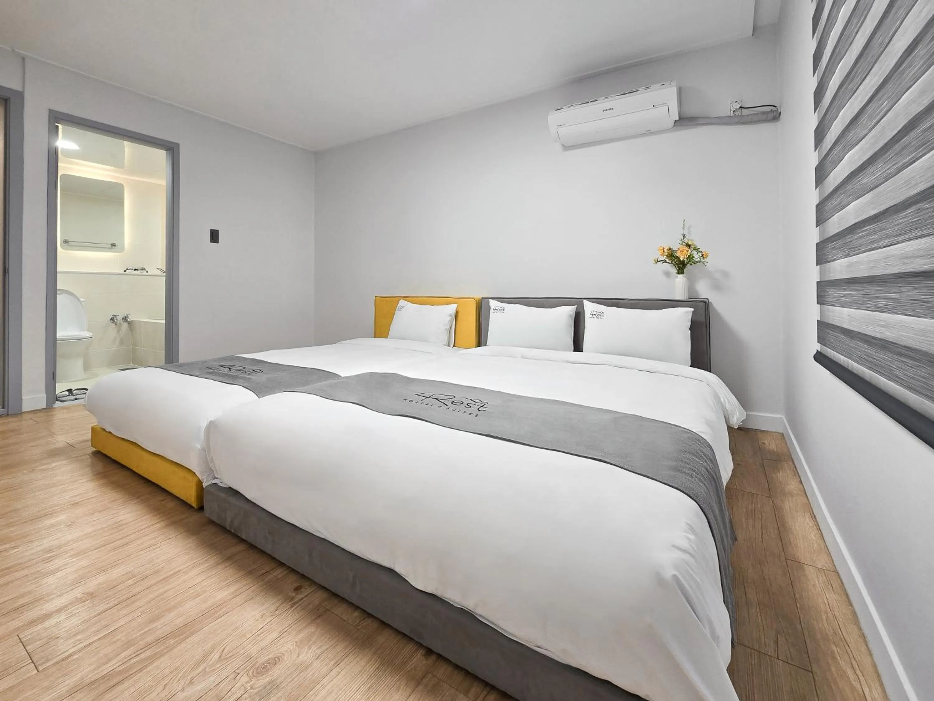 Bed in Home Fourest Resort Geoje