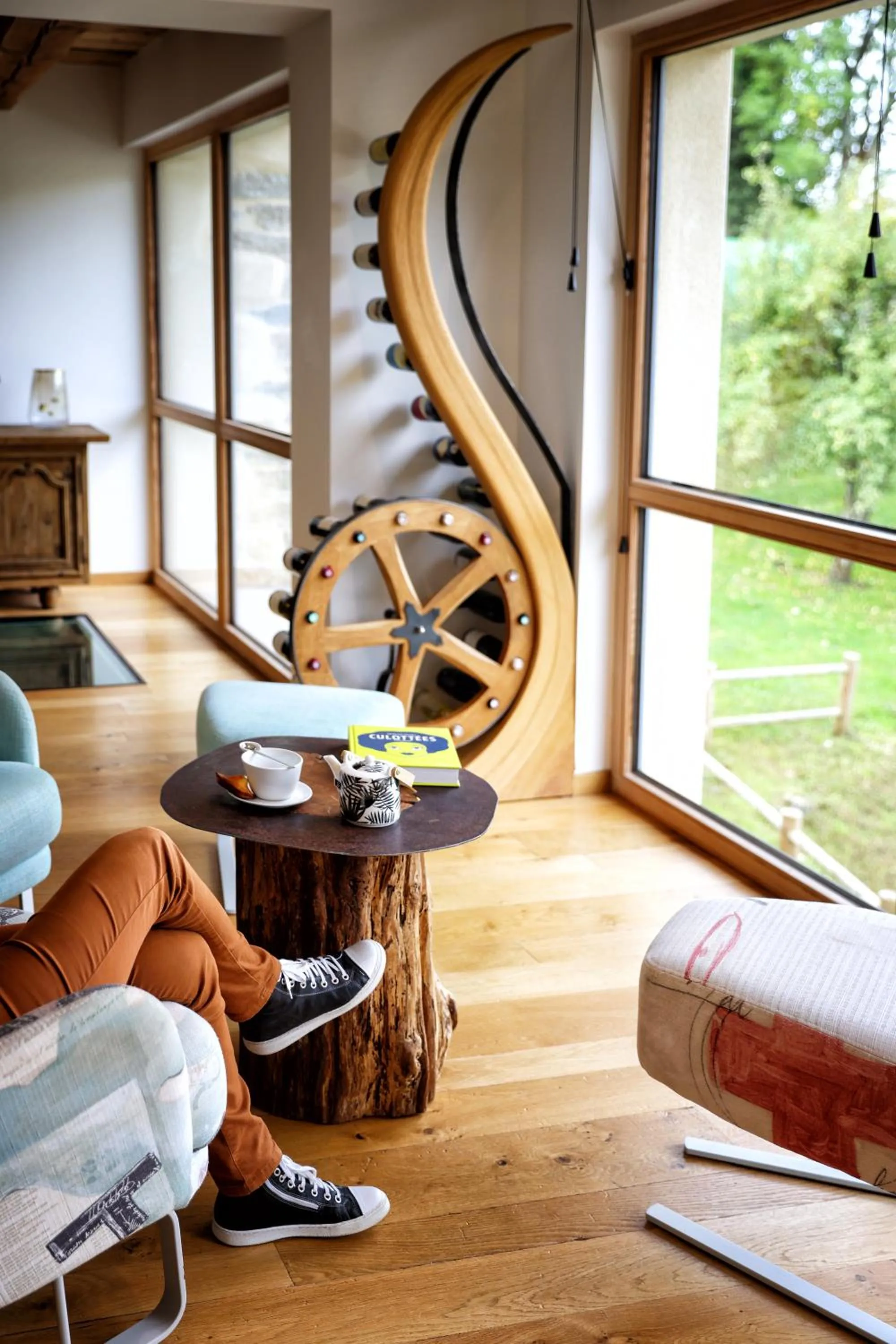 Restaurant/places to eat in Maison d'hôtes & SPA La Scierie