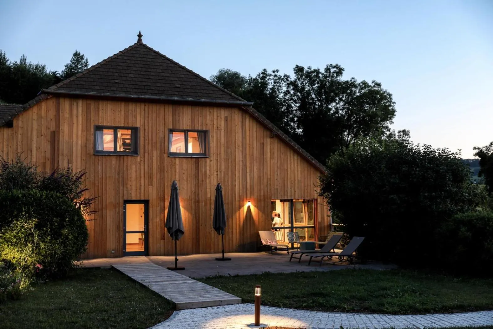 Swimming pool in Maison d'hôtes & SPA La Scierie