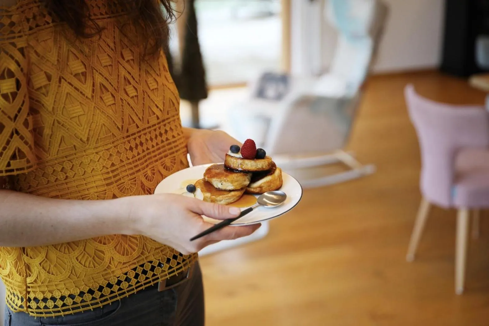 Food close-up in Maison d'hôtes & SPA La Scierie