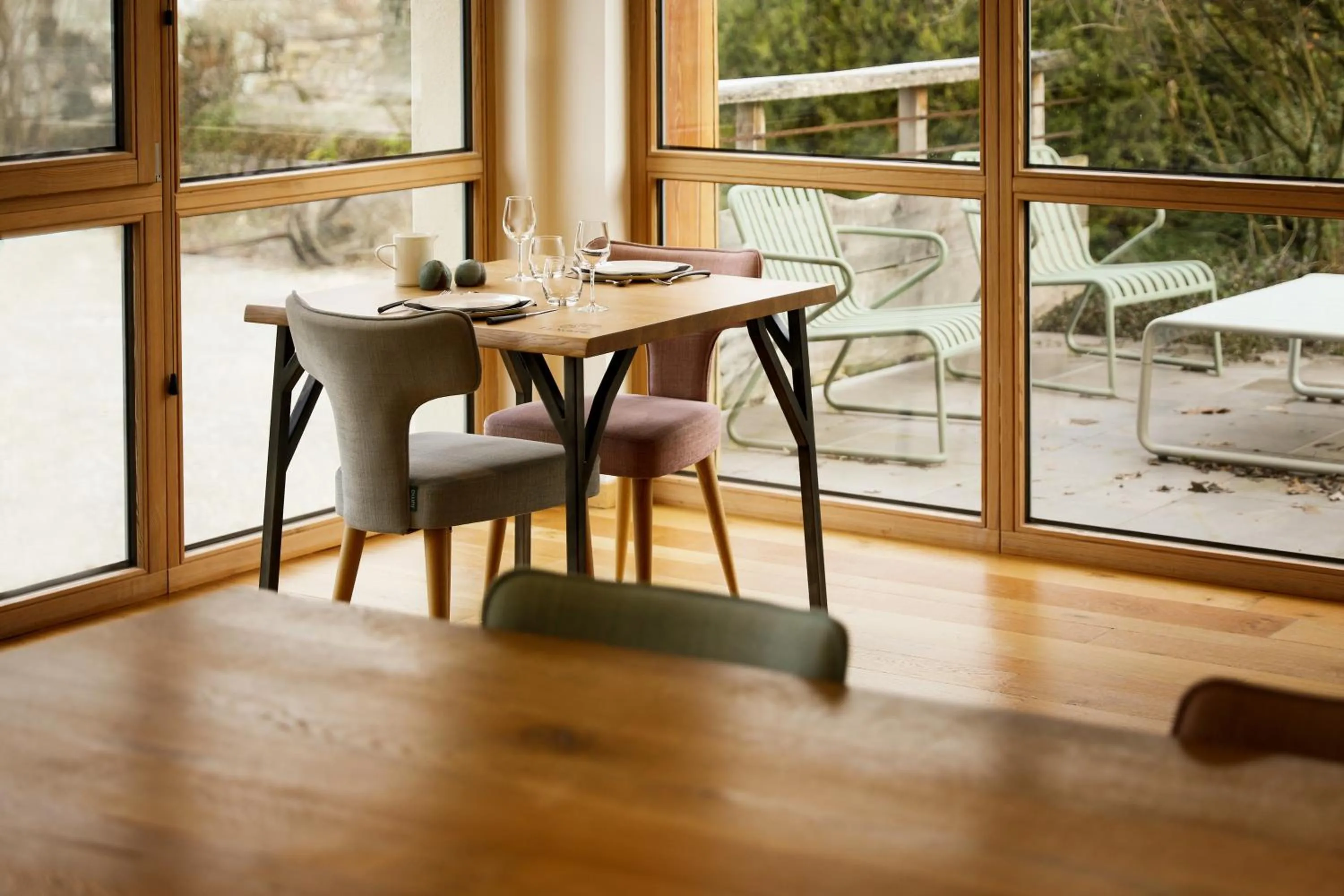 Restaurant/places to eat in Maison d'hôtes & SPA La Scierie