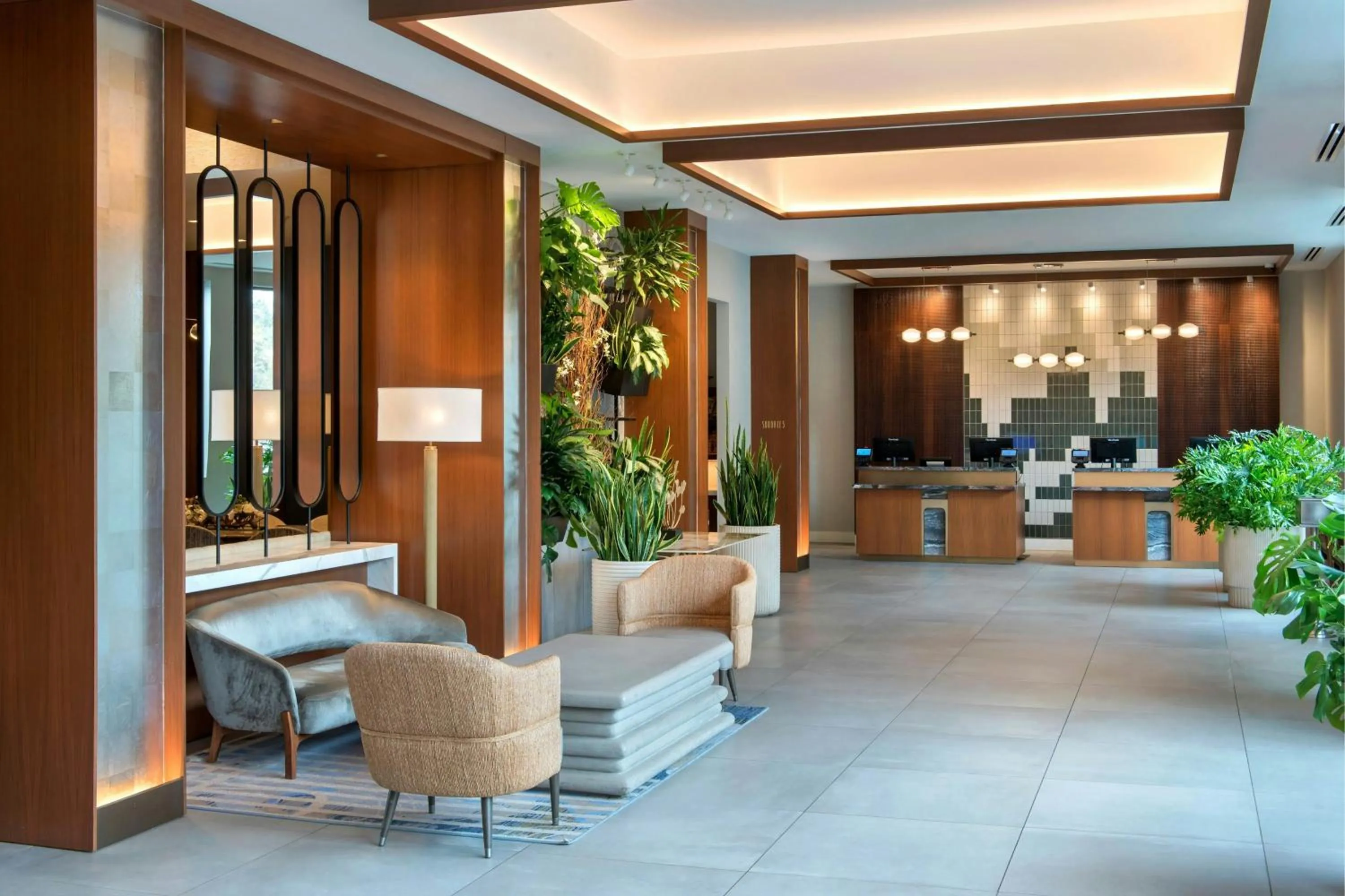 Lobby or reception in Westchester Marriott