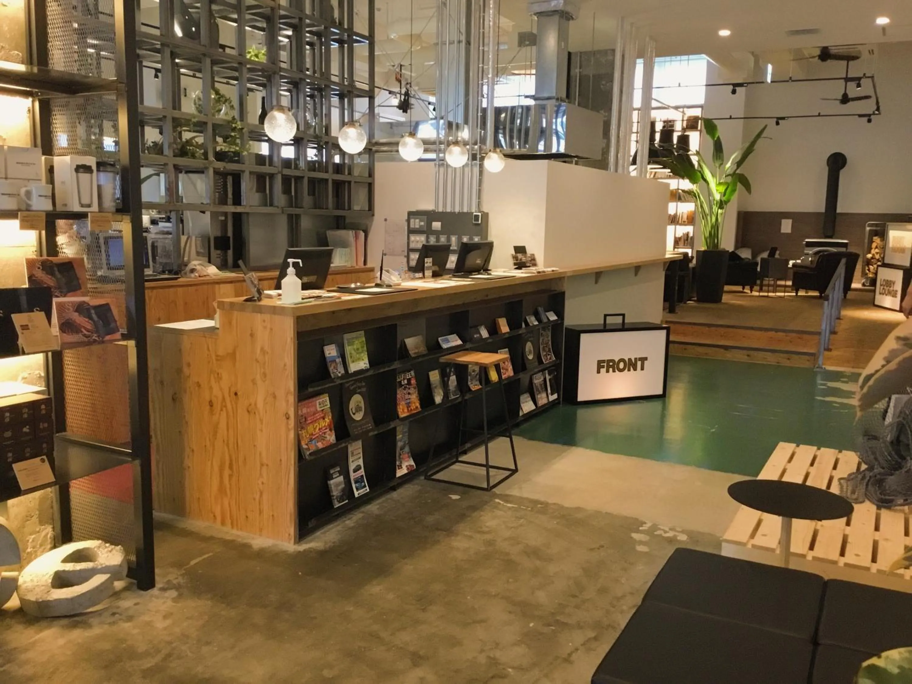 Lobby or reception in Hotel Potmum Sapporo