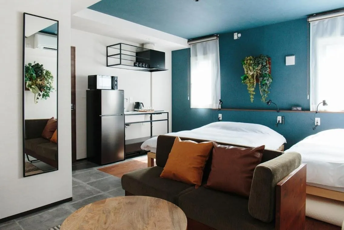 Photo of the whole room, Bed in Hotel Potmum Sapporo