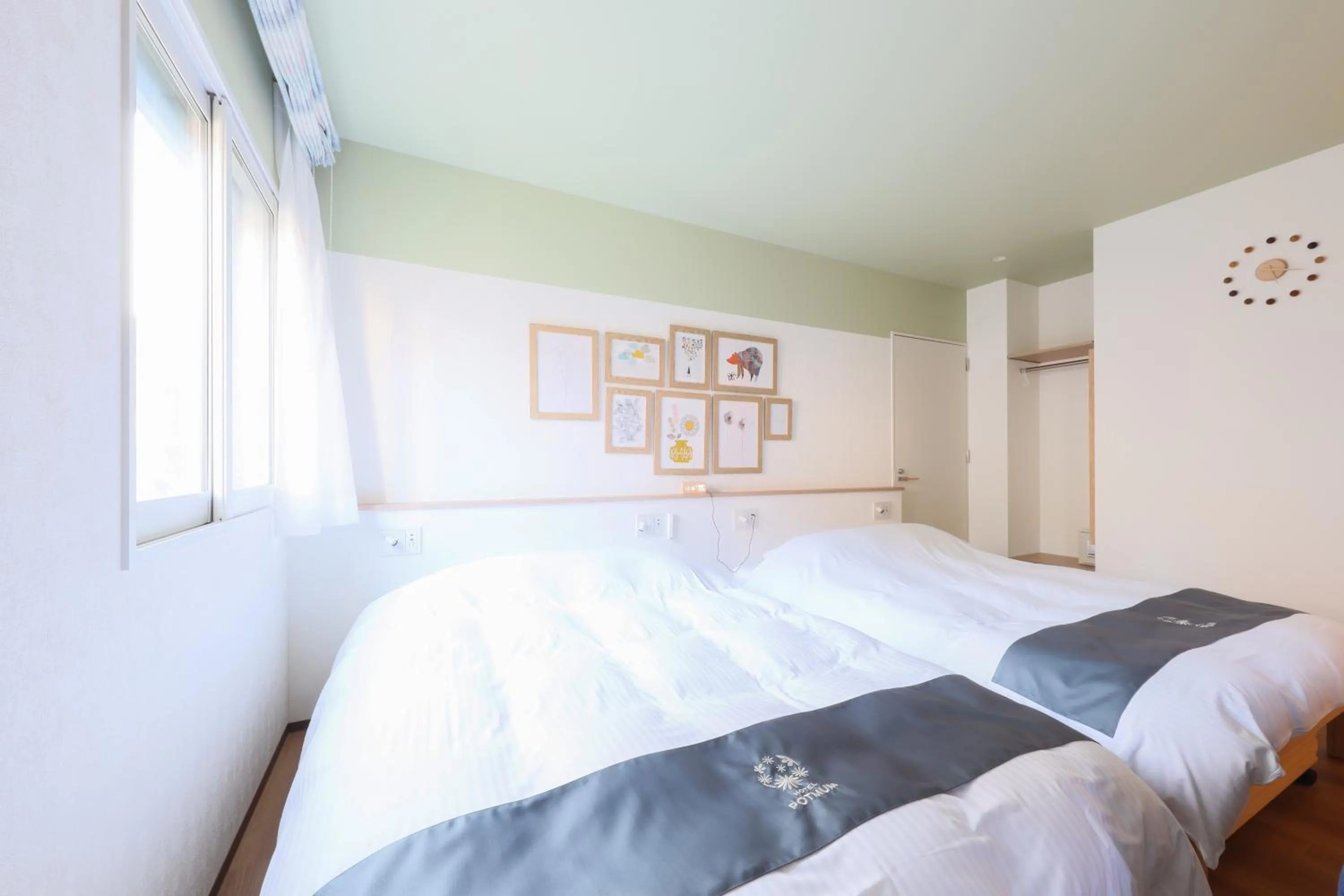 Photo of the whole room, Bed in Hotel Potmum Sapporo