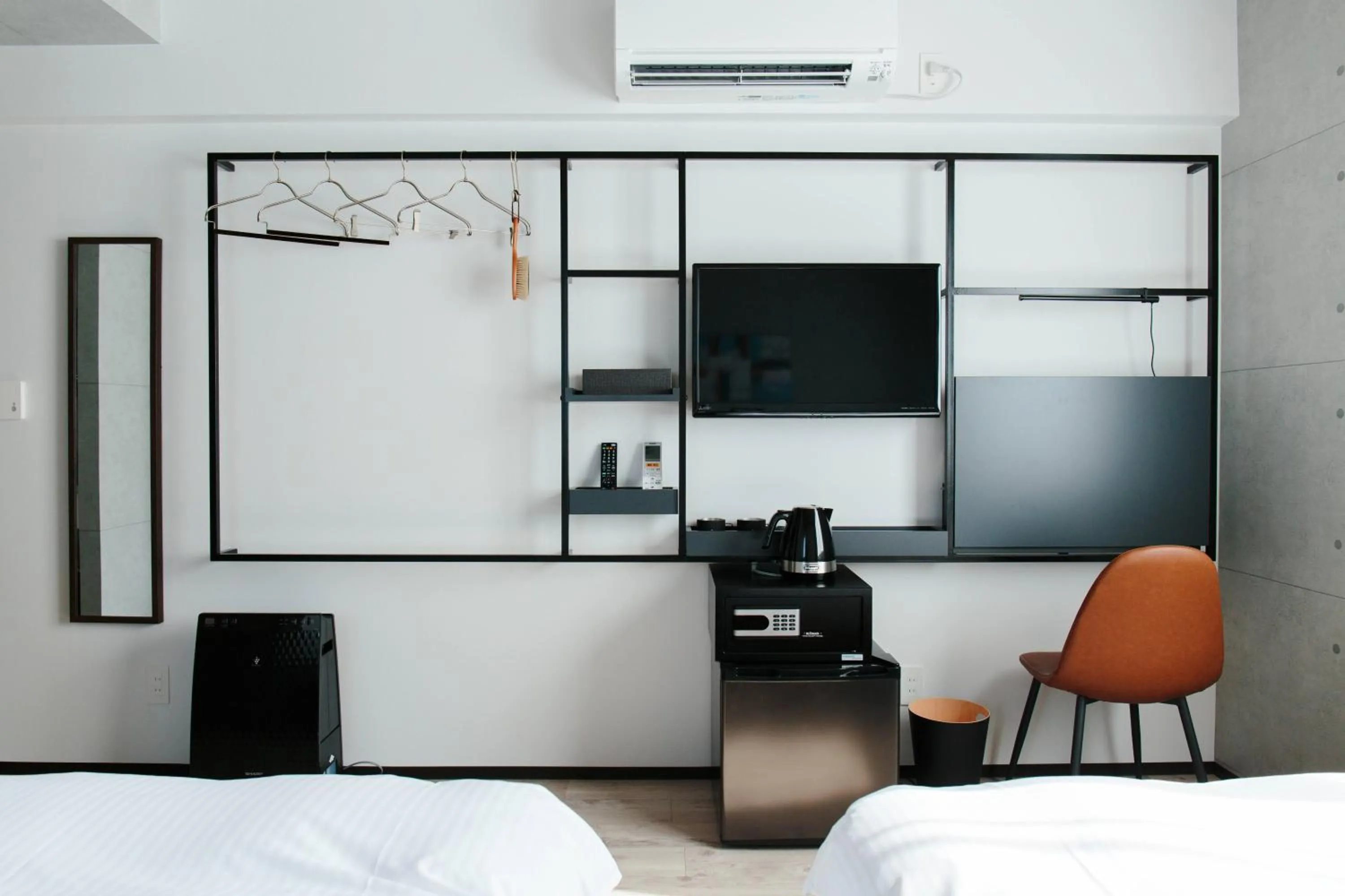 Photo of the whole room, Bed in Hotel Potmum Sapporo