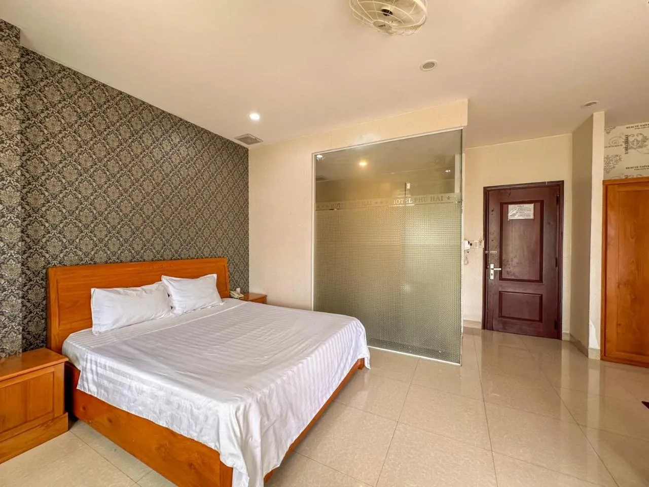 Bed in Hotel Phu Hai