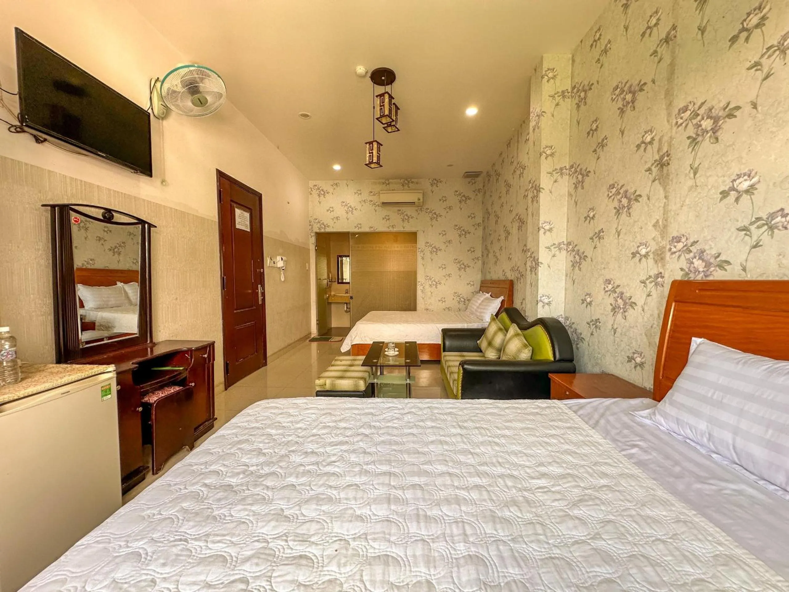 Bed in Hotel Phu Hai