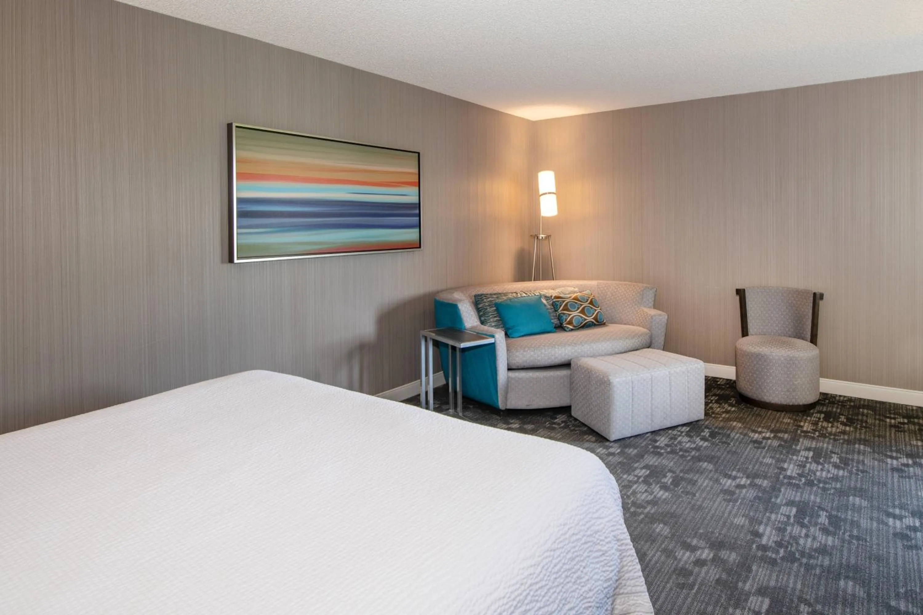 Bedroom, Bed in Courtyard by Marriott Oakland Airport