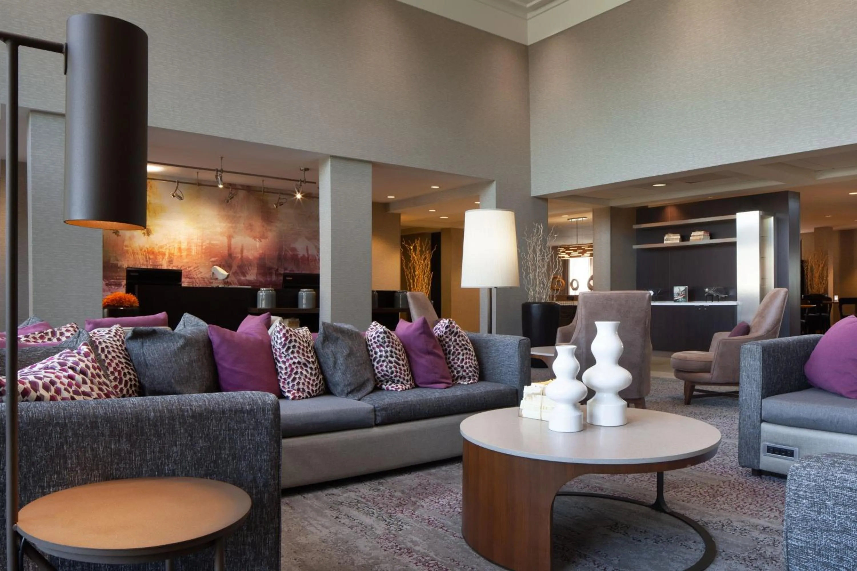 Lobby or reception in Courtyard by Marriott Oakland Airport