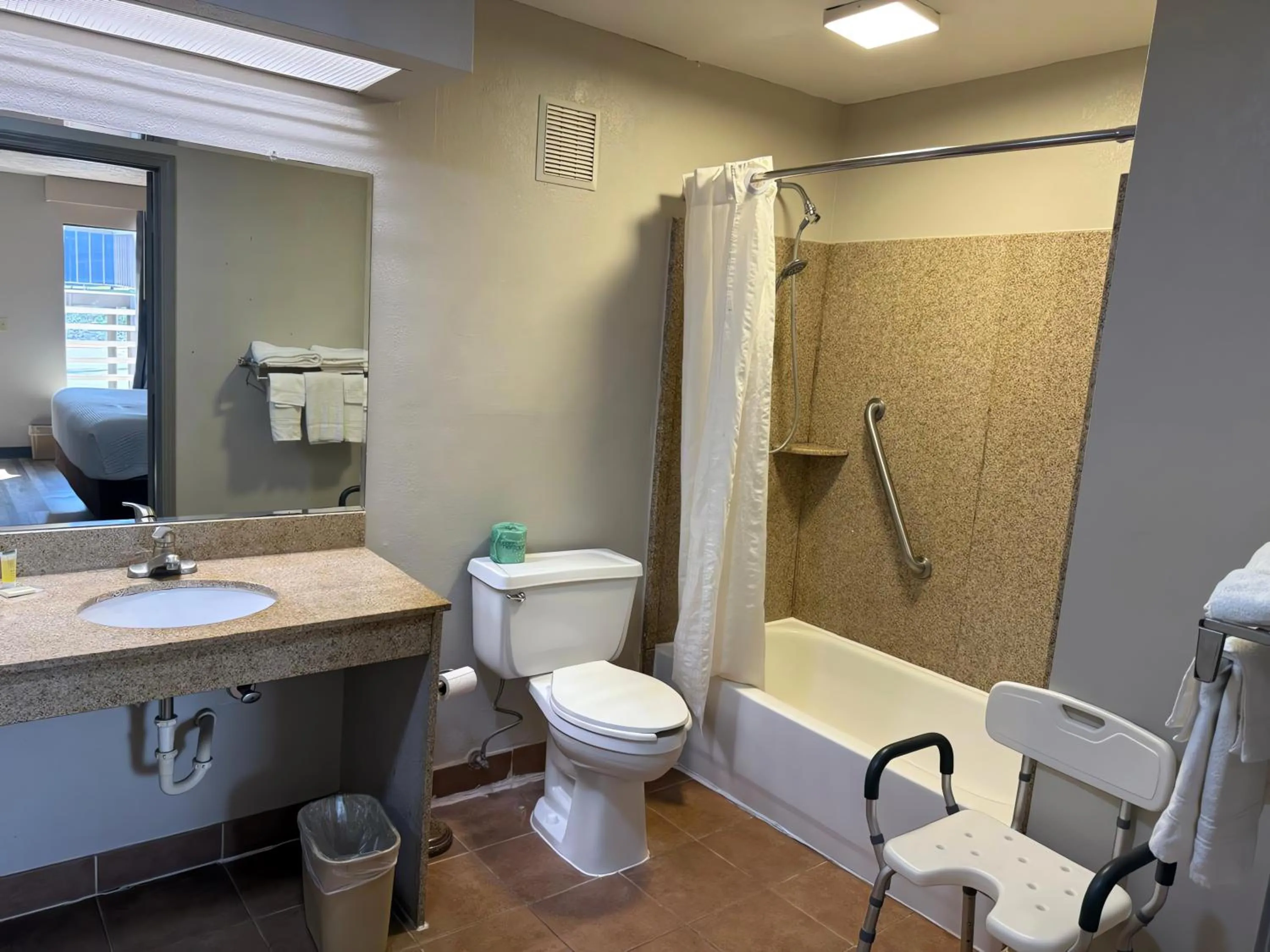 Bathroom in Days Inn by Wyndham Cookeville