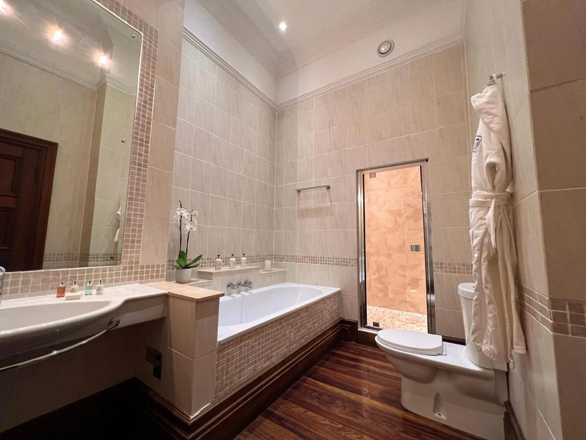 Shower in Morgans Hotel