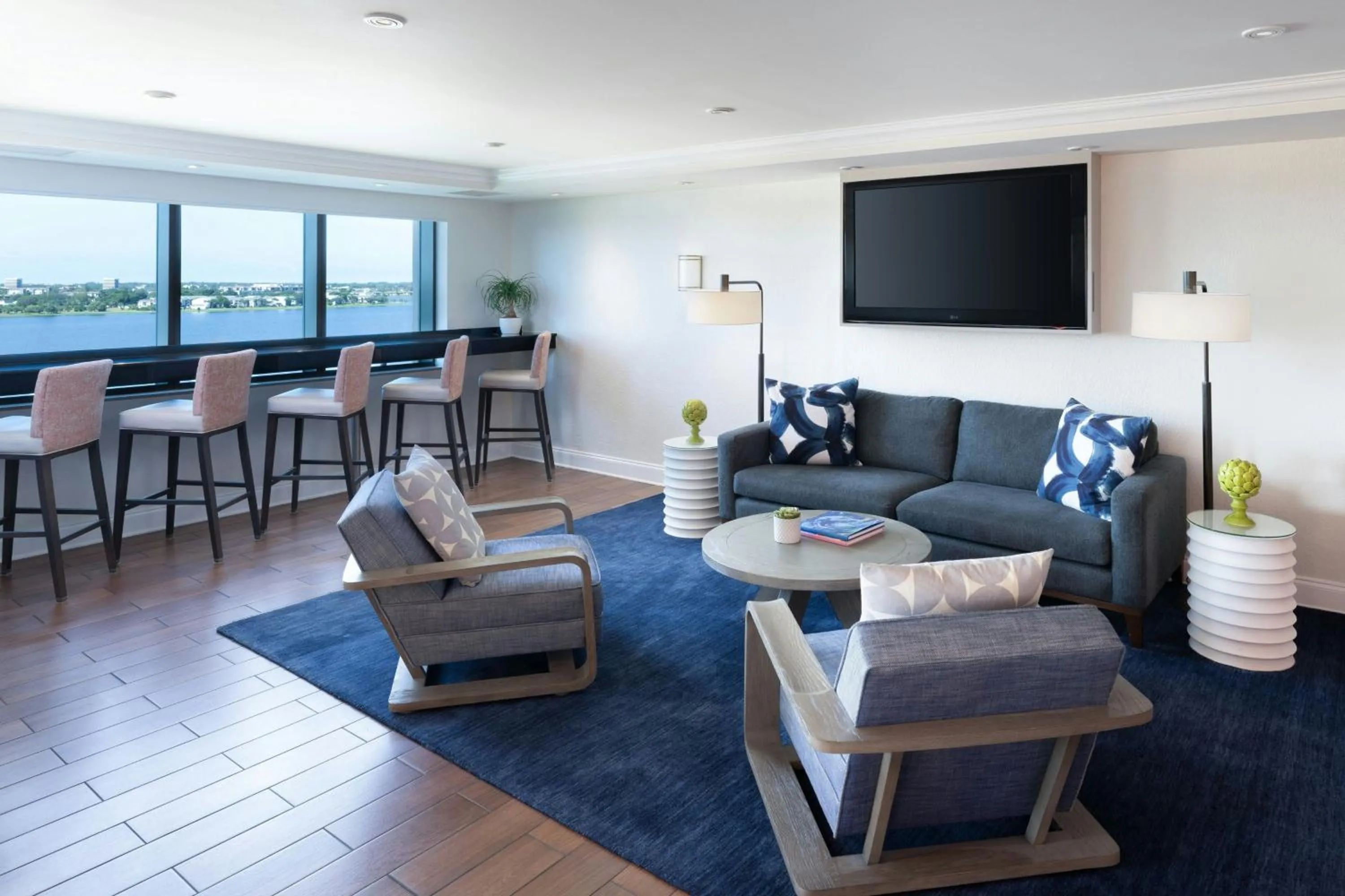 Lounge or bar in West Palm Beach Marriott