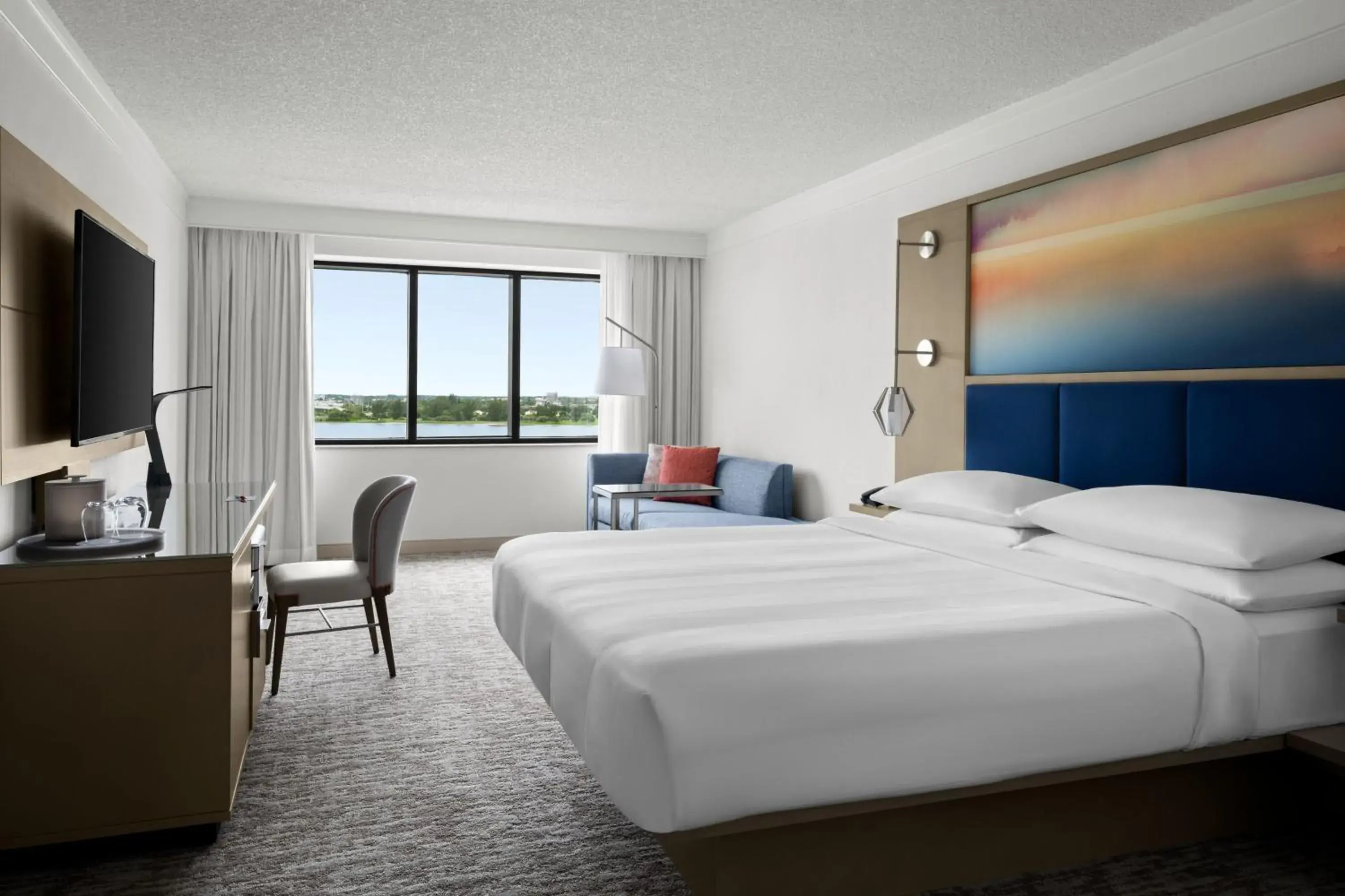 King Room, Concierge level in West Palm Beach Marriott King Room, Concierge level in West Palm Beach Marriott