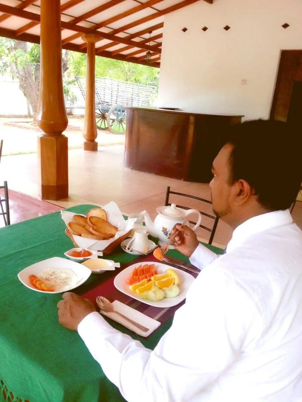 Breakfast in Saubagya Inn