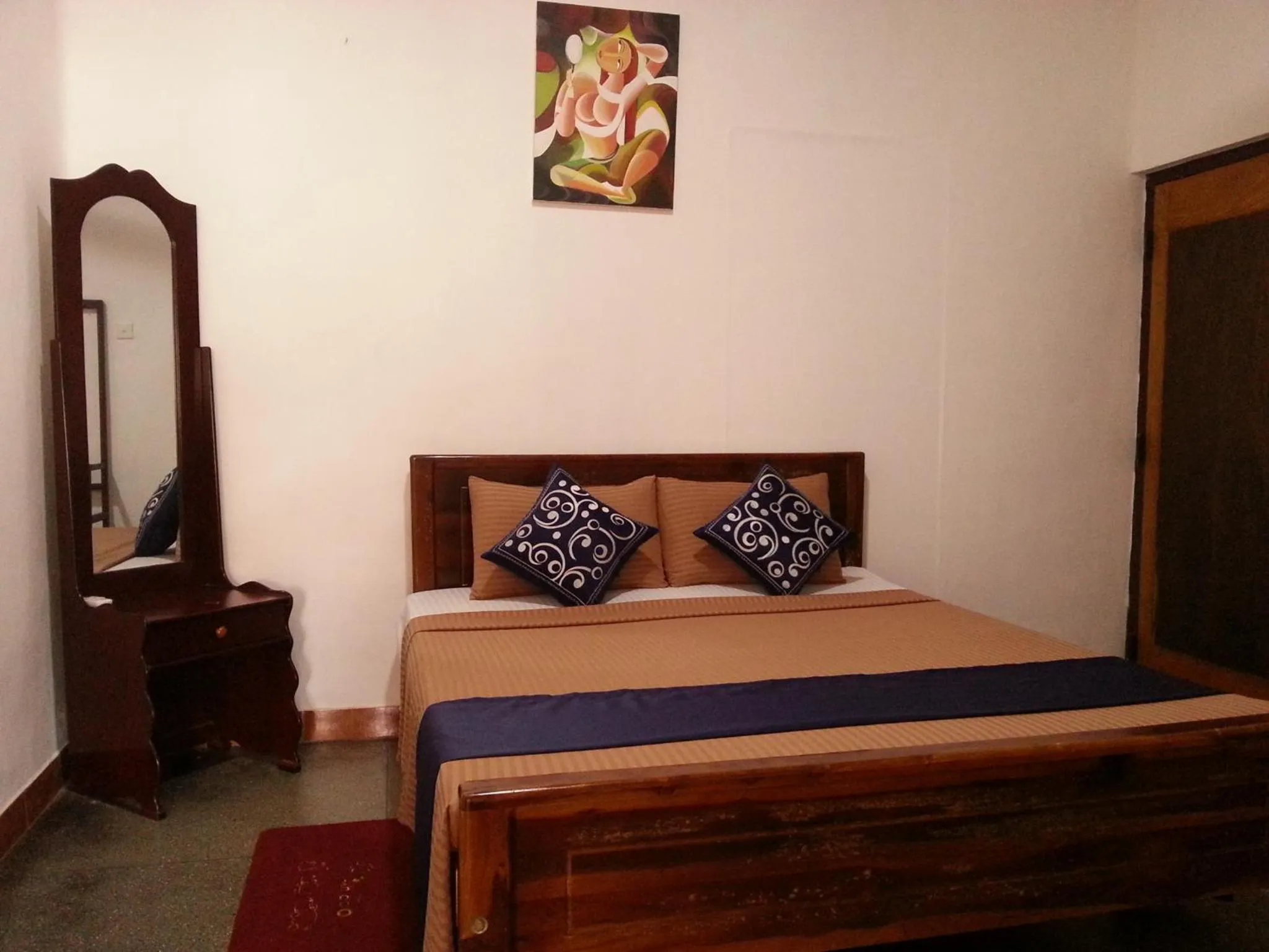 Bed in Saubagya Inn