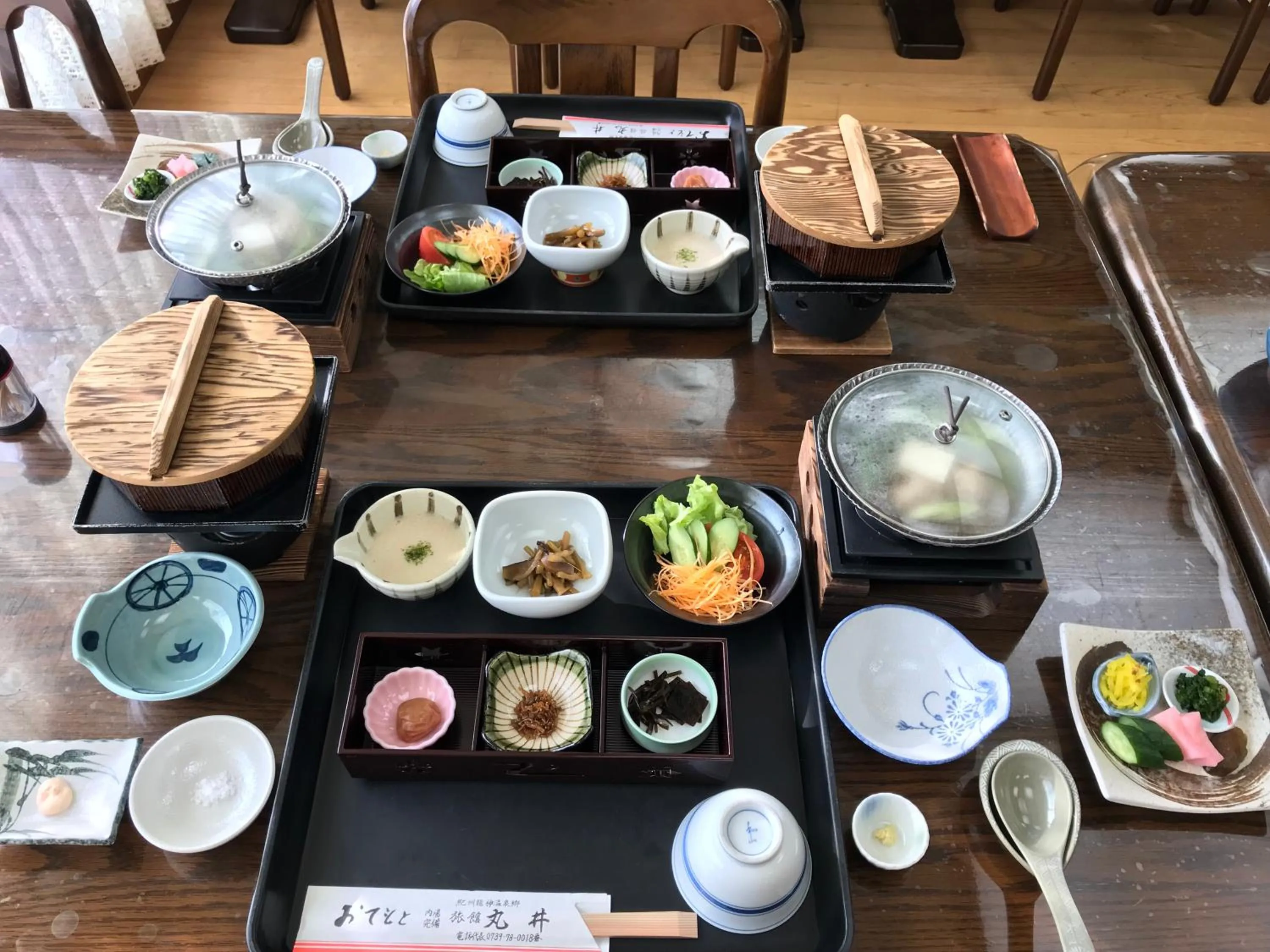 Breakfast in Ryujin Onsen Marui Ryokan