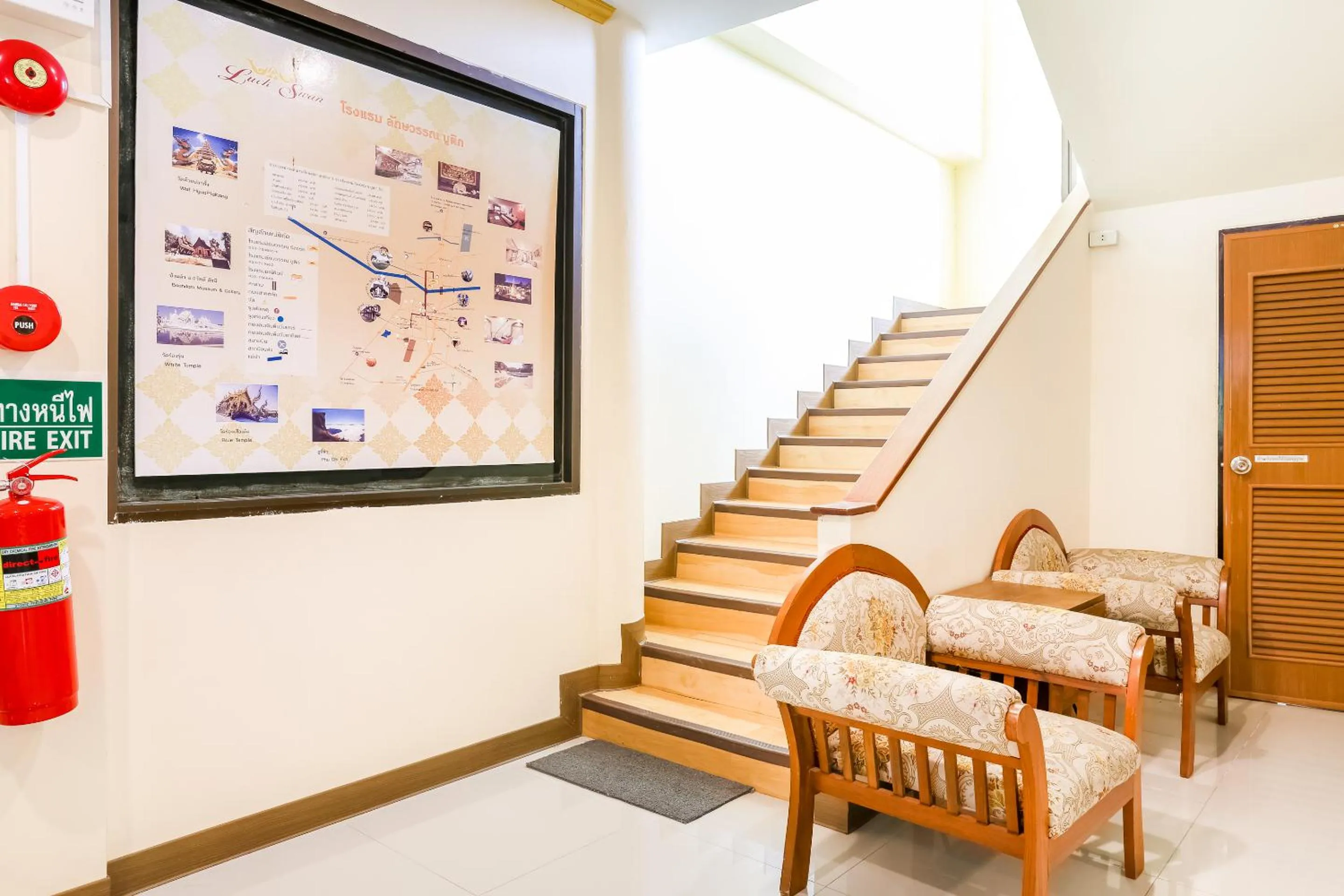 Seating area in Luckswan Boutique Chiang Rai - SHA Extra Plus