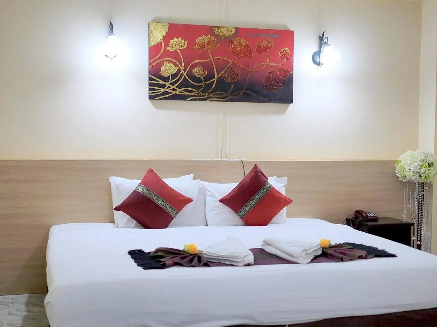 Bedroom, Bed in Luckswan Boutique Chiang Rai - SHA Extra Plus