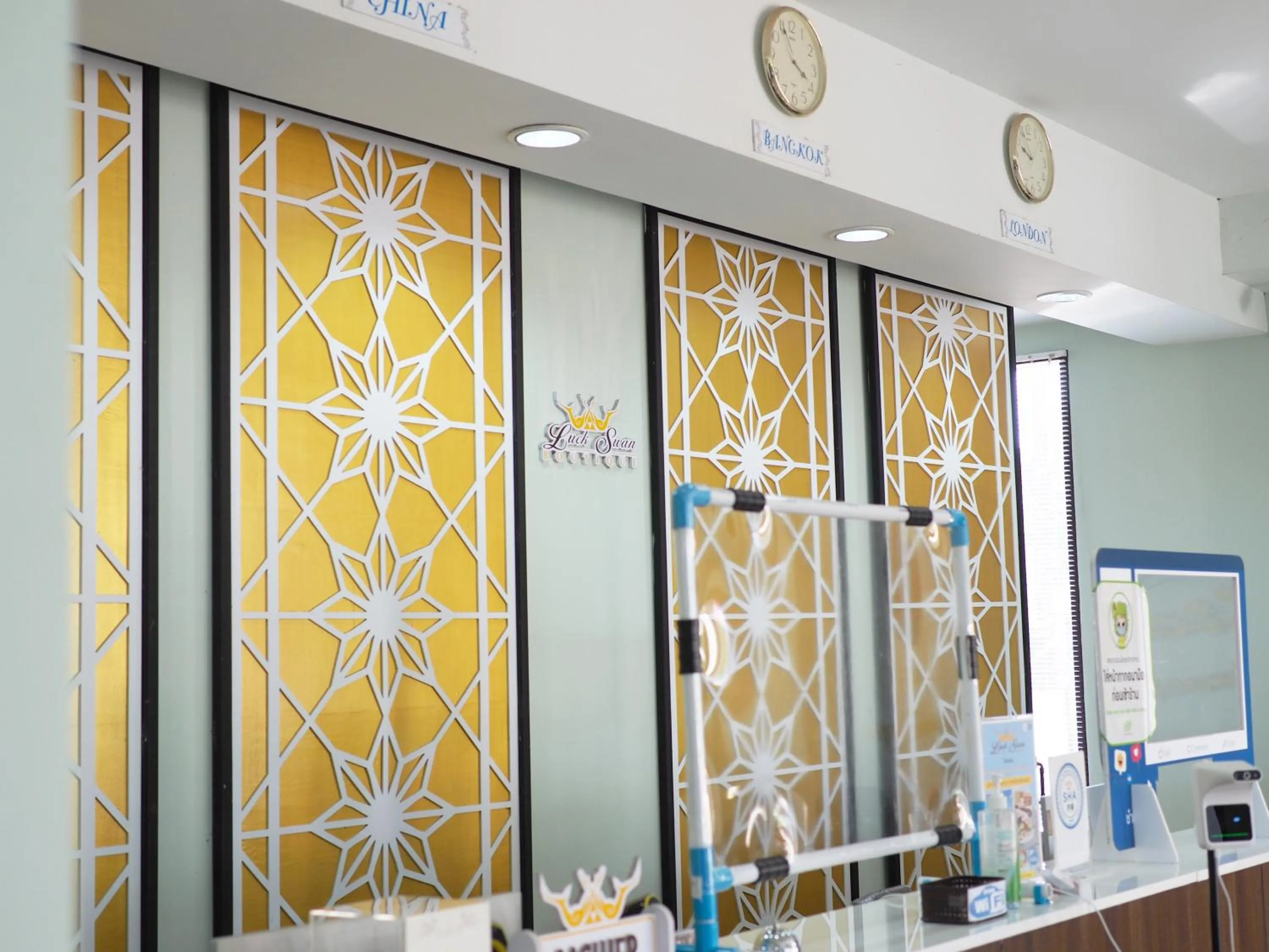 Lobby or reception in Luckswan Boutique Chiang Rai - SHA Extra Plus