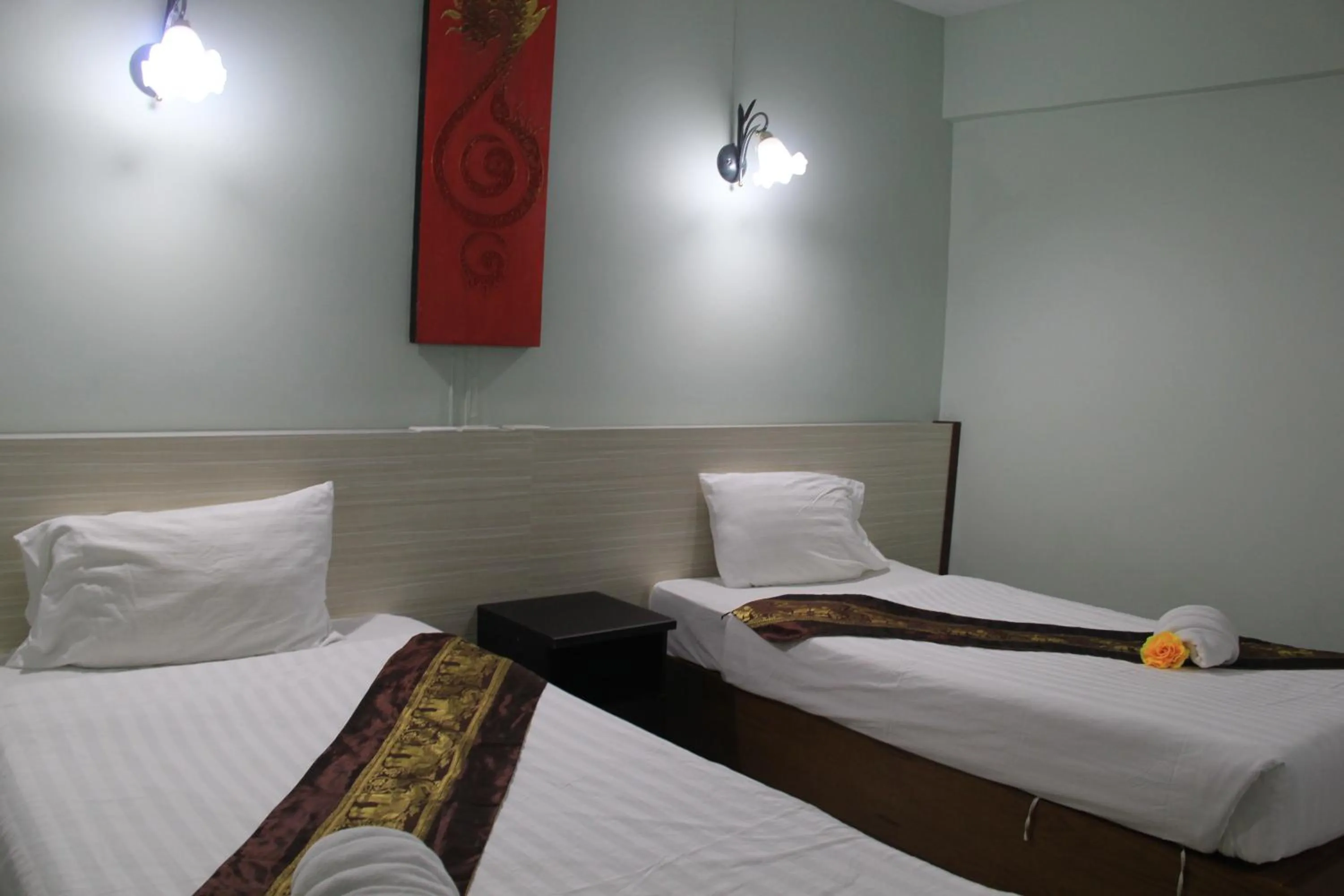 Bed in Luckswan Boutique Chiang Rai - SHA Extra Plus